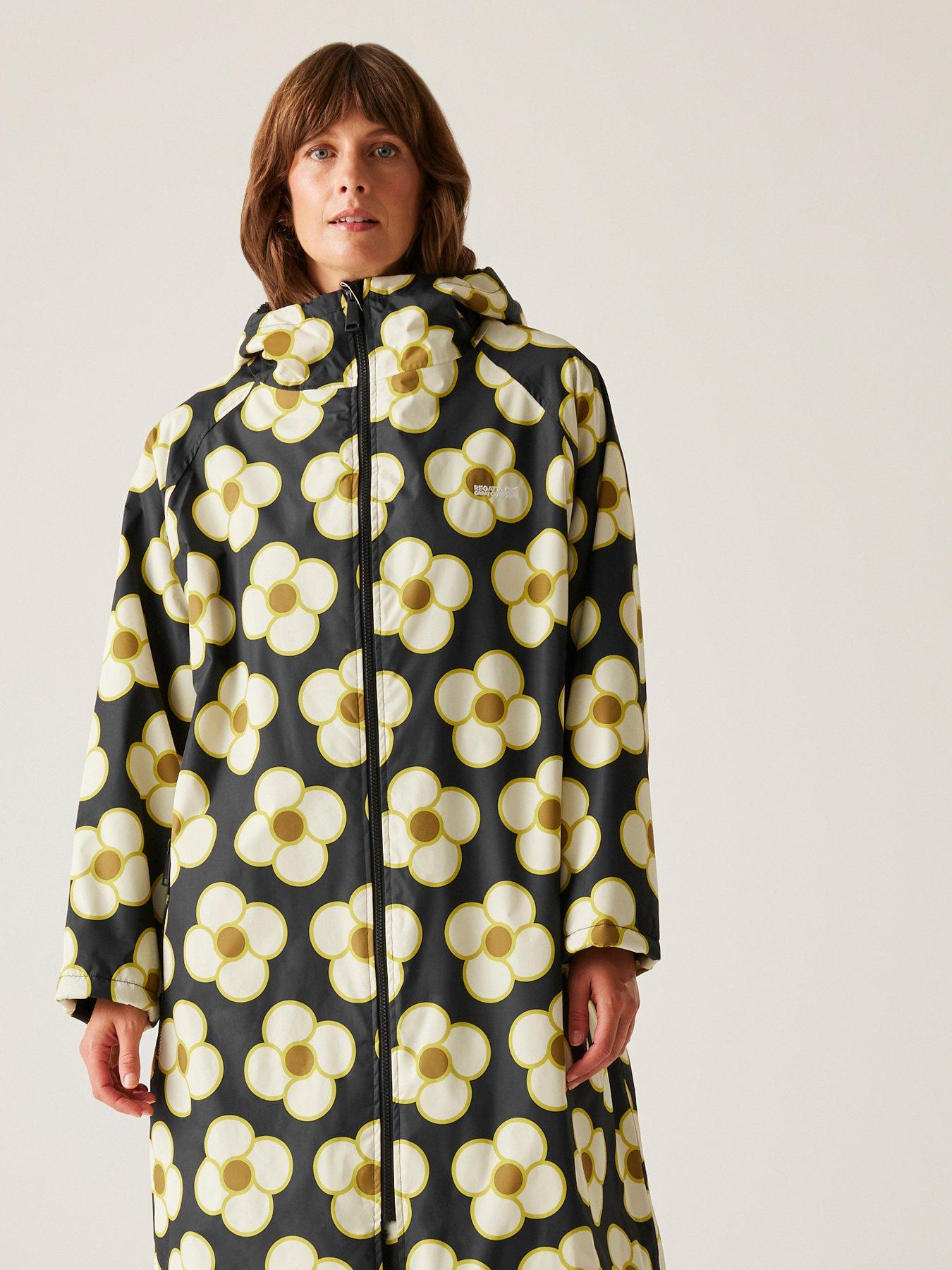 Creamy yellow coat for women A36 main image 0