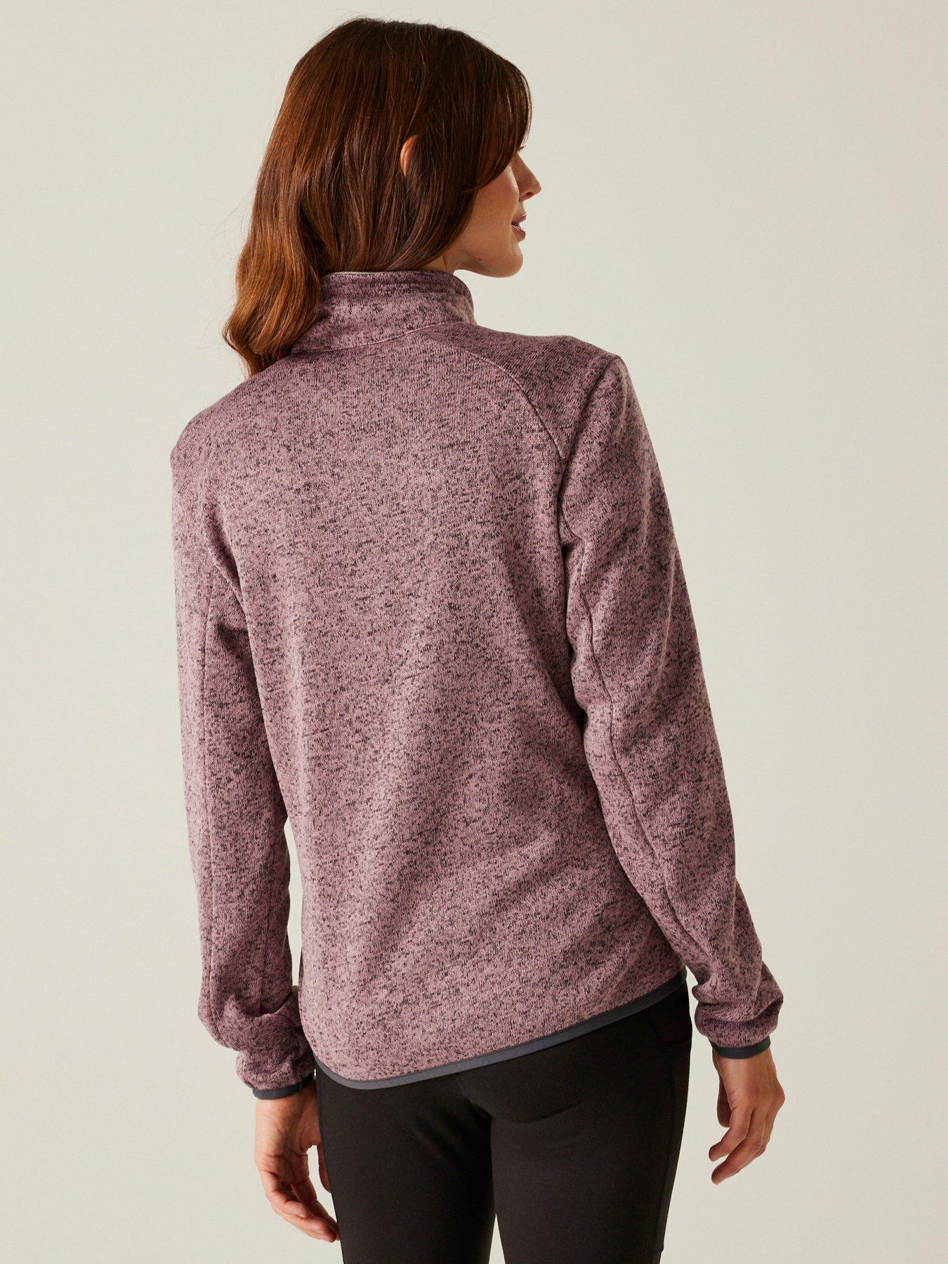 Image 2 of 6 of Regatta Womens Womens Newhill Ii Full Zip Fleece- Pink