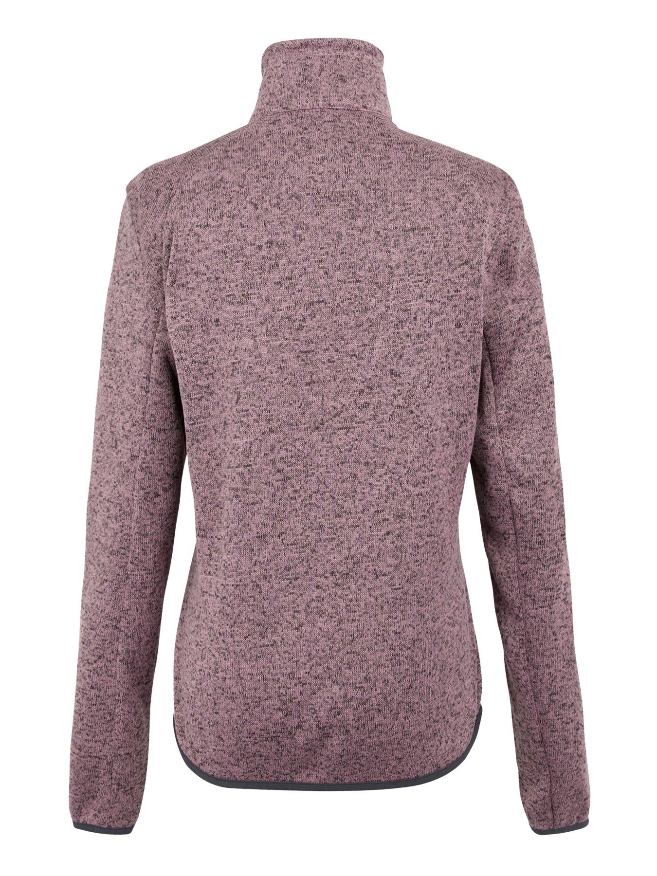 Image 5 of 6 of Regatta Womens Womens Newhill Ii Full Zip Fleece- Pink