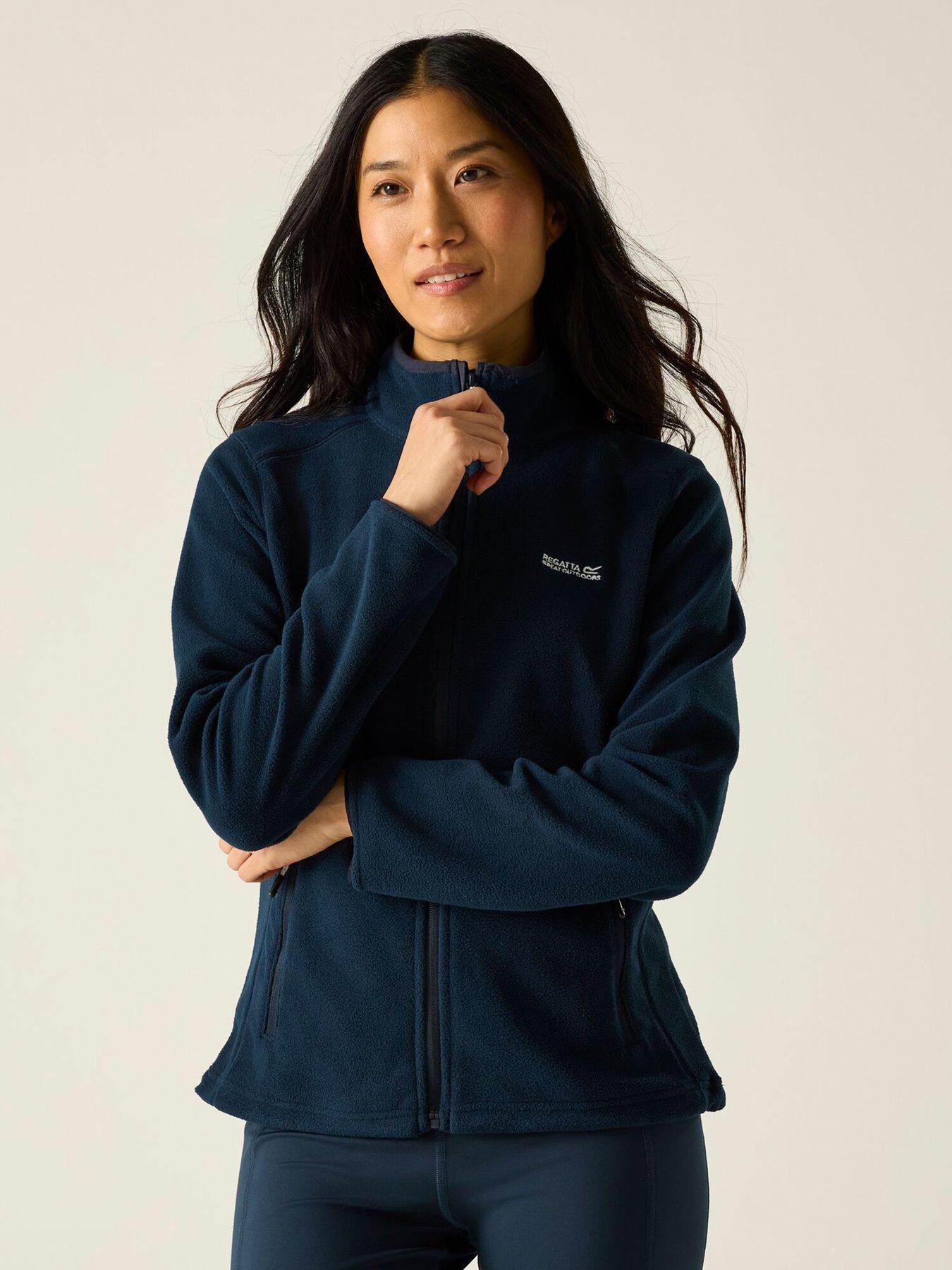 Regatta Womens Floreoiv Full Zip Fleece Navy Very