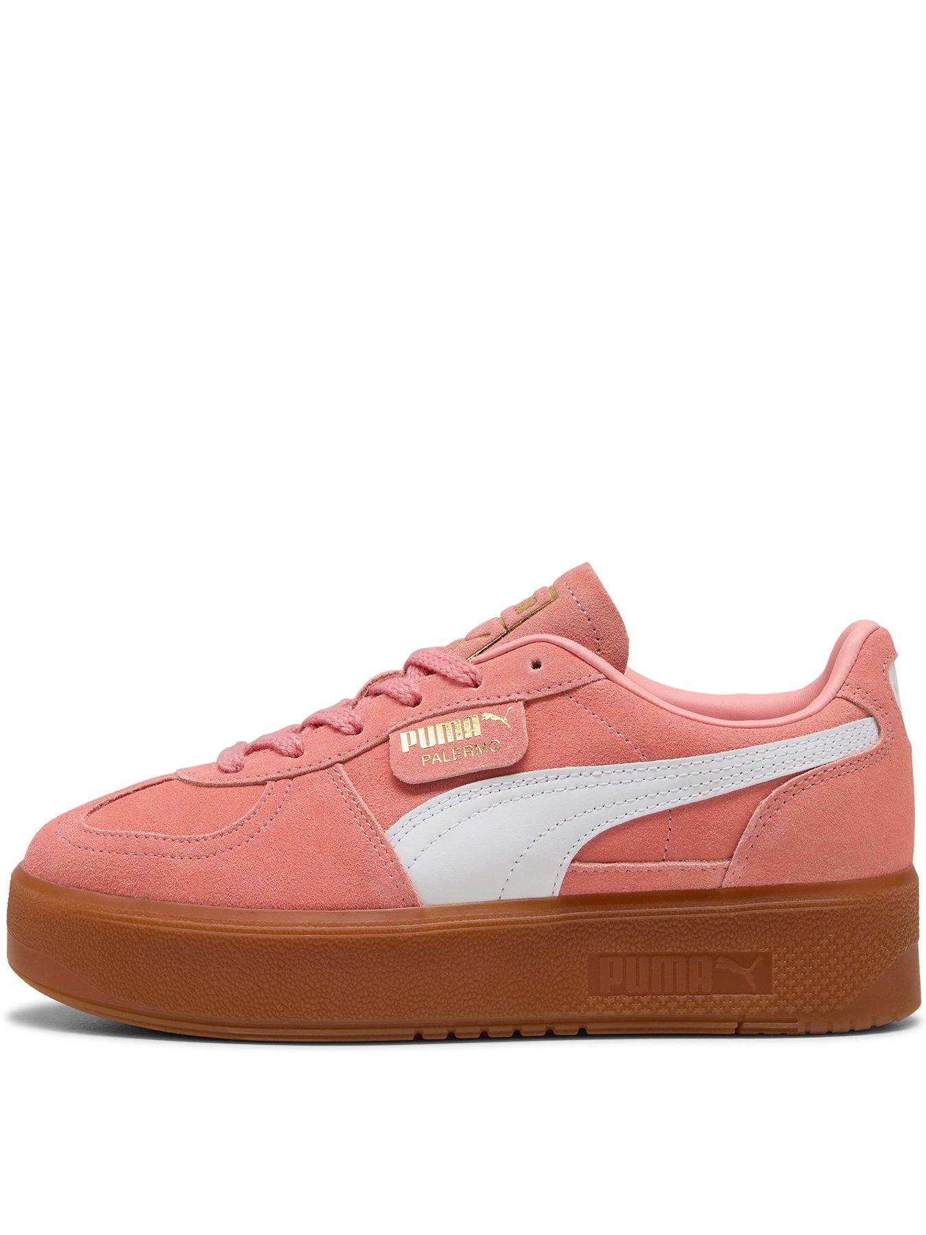 Puma Women's Palermo Elevata, Pink Fruit-Gum, Size 5, Women