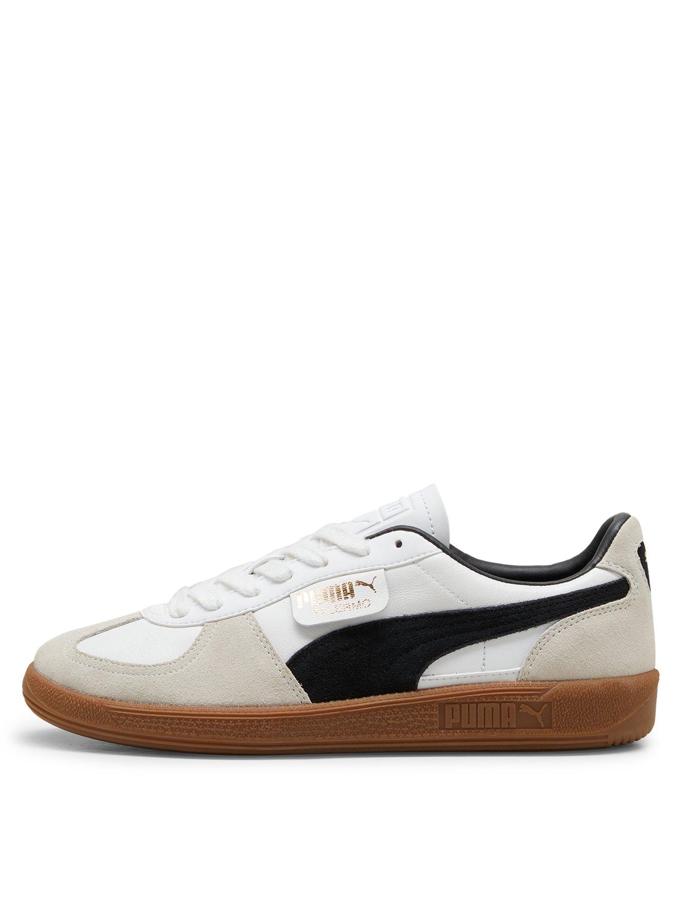 undefined Unisex Palermo Leather Trainers - White