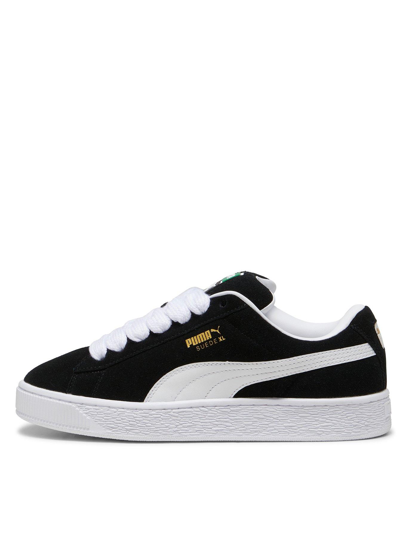 undefined Unisex Suede Xl- Black