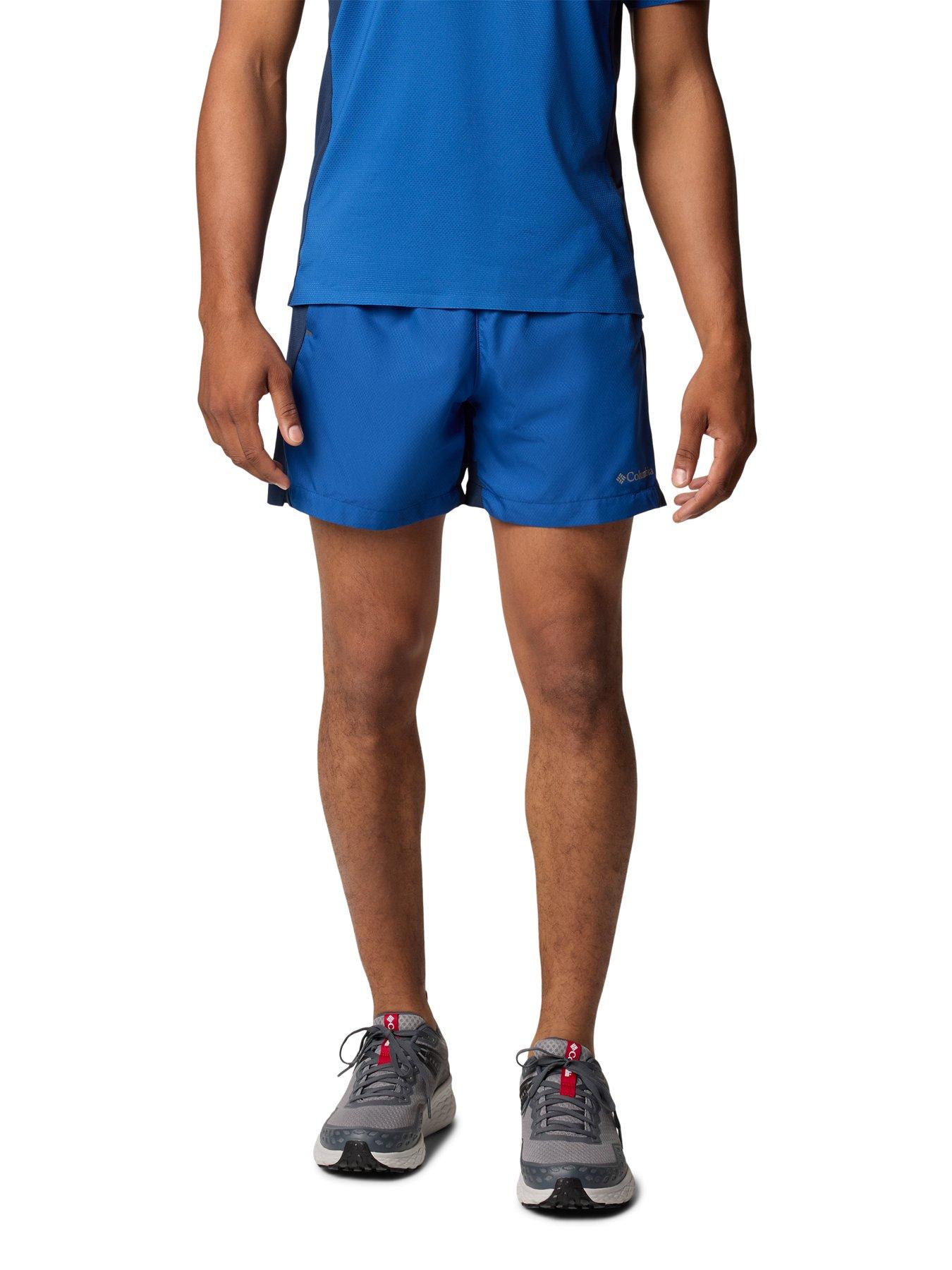 Columbia: Men's Three Pitch Shorts - Blue