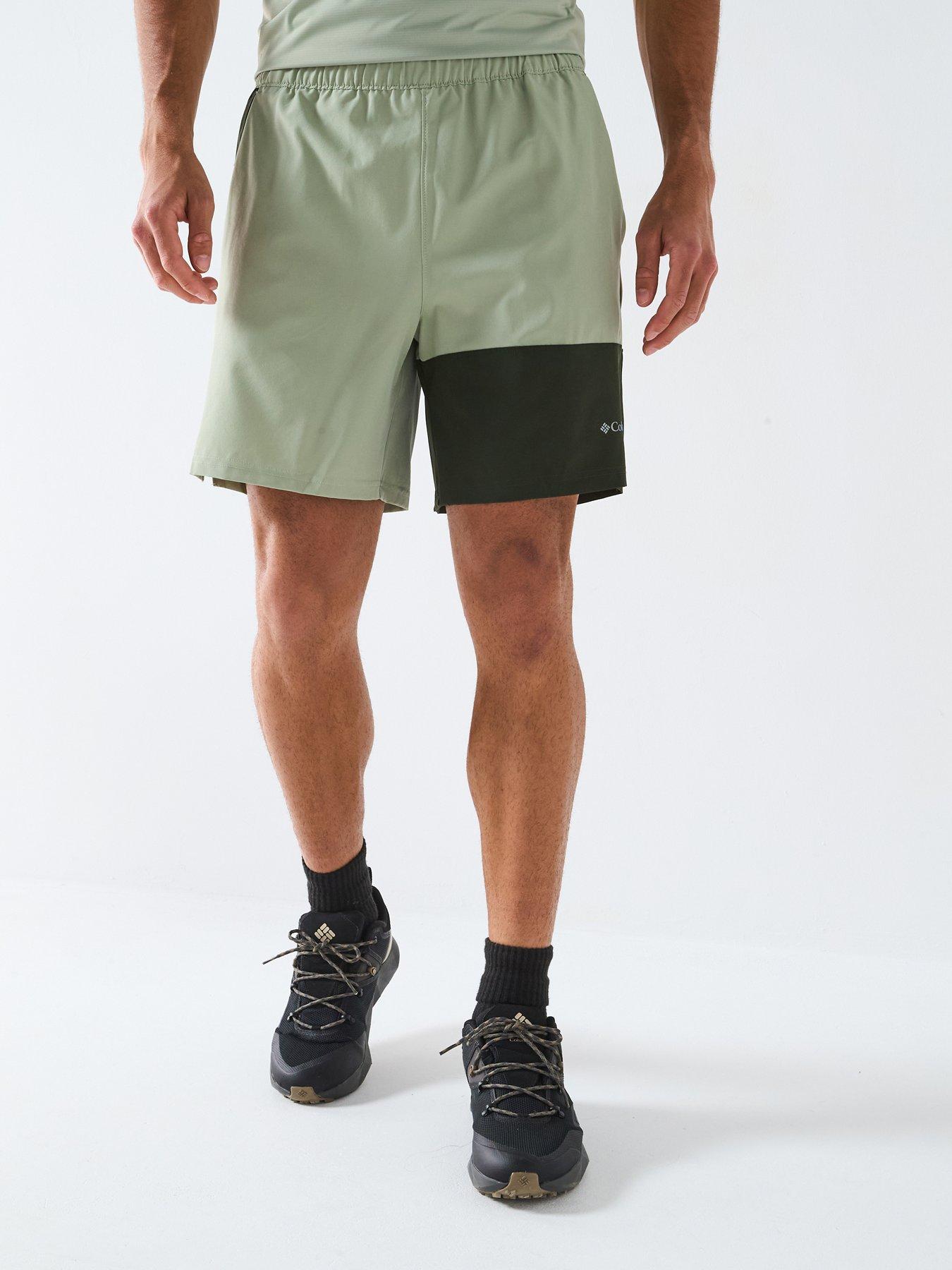 undefined Men's Hike Colour Block Shorts - Green