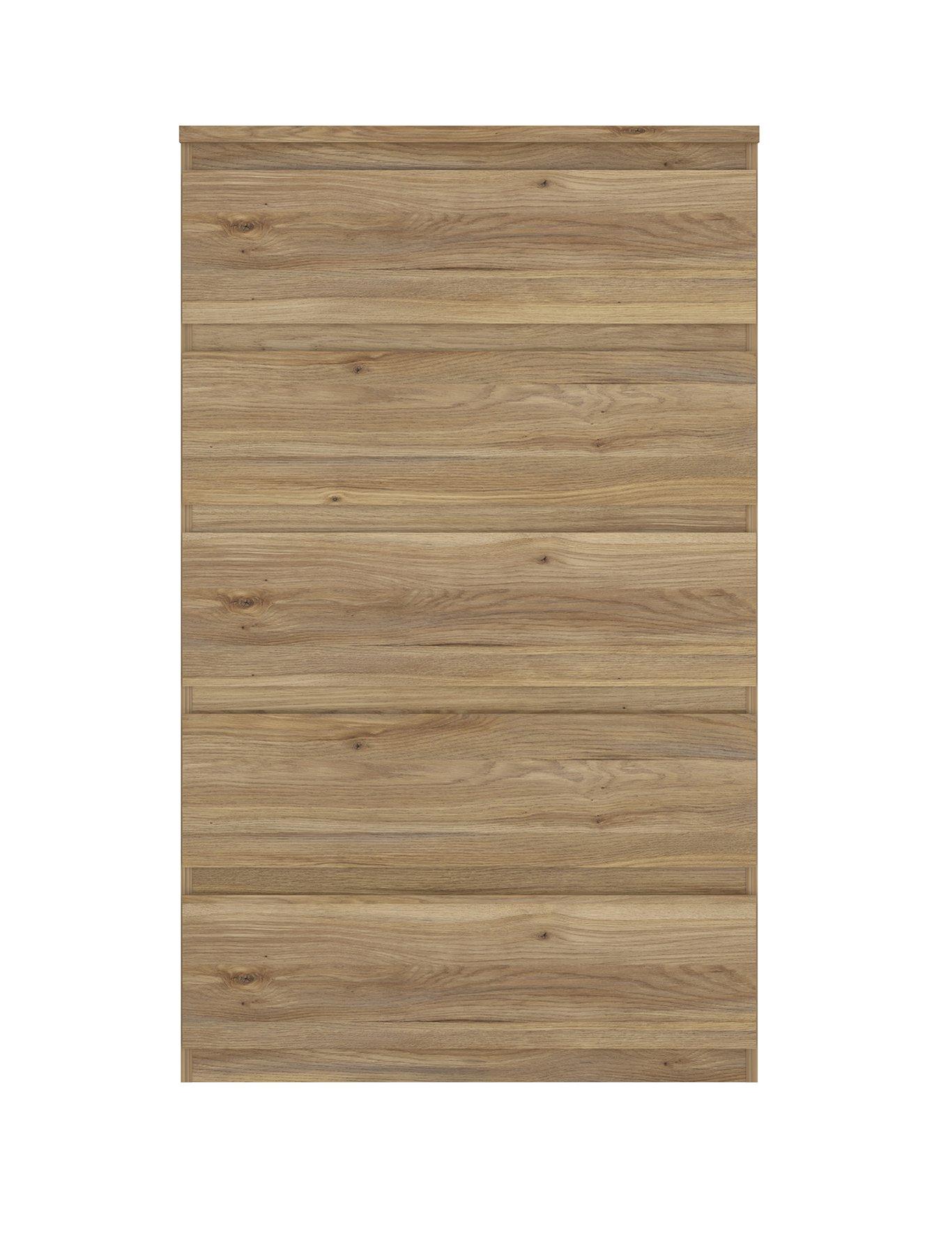 Image 2 of 7 of The Very Collection Lisson 5 Drawer Chest&nbsp;- New Oak&nbsp;-&nbsp;FSC&reg; Certified