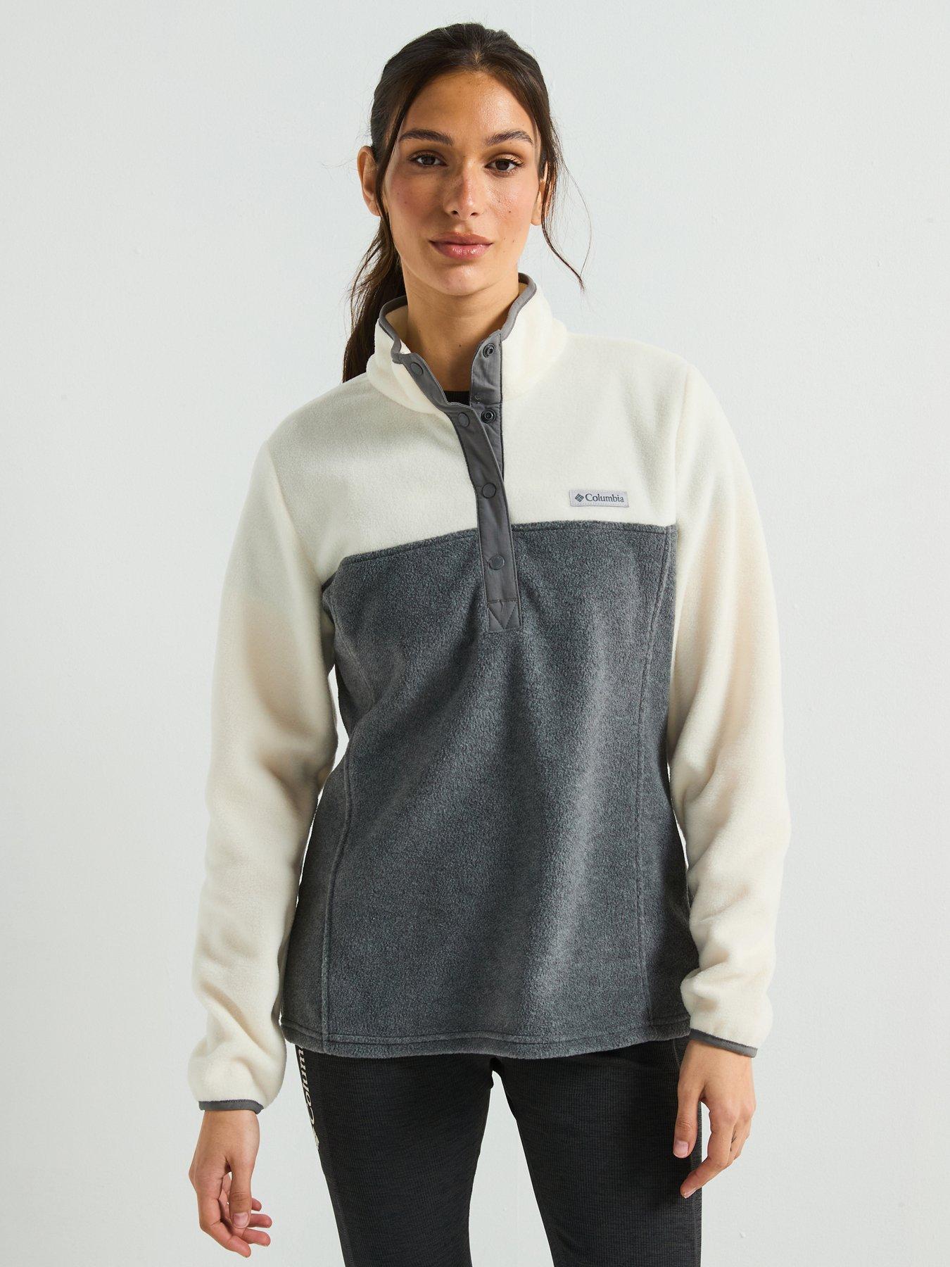 undefined Women's Benton Springs 1/2 Snap Pull Over 2 Fleece - Grey