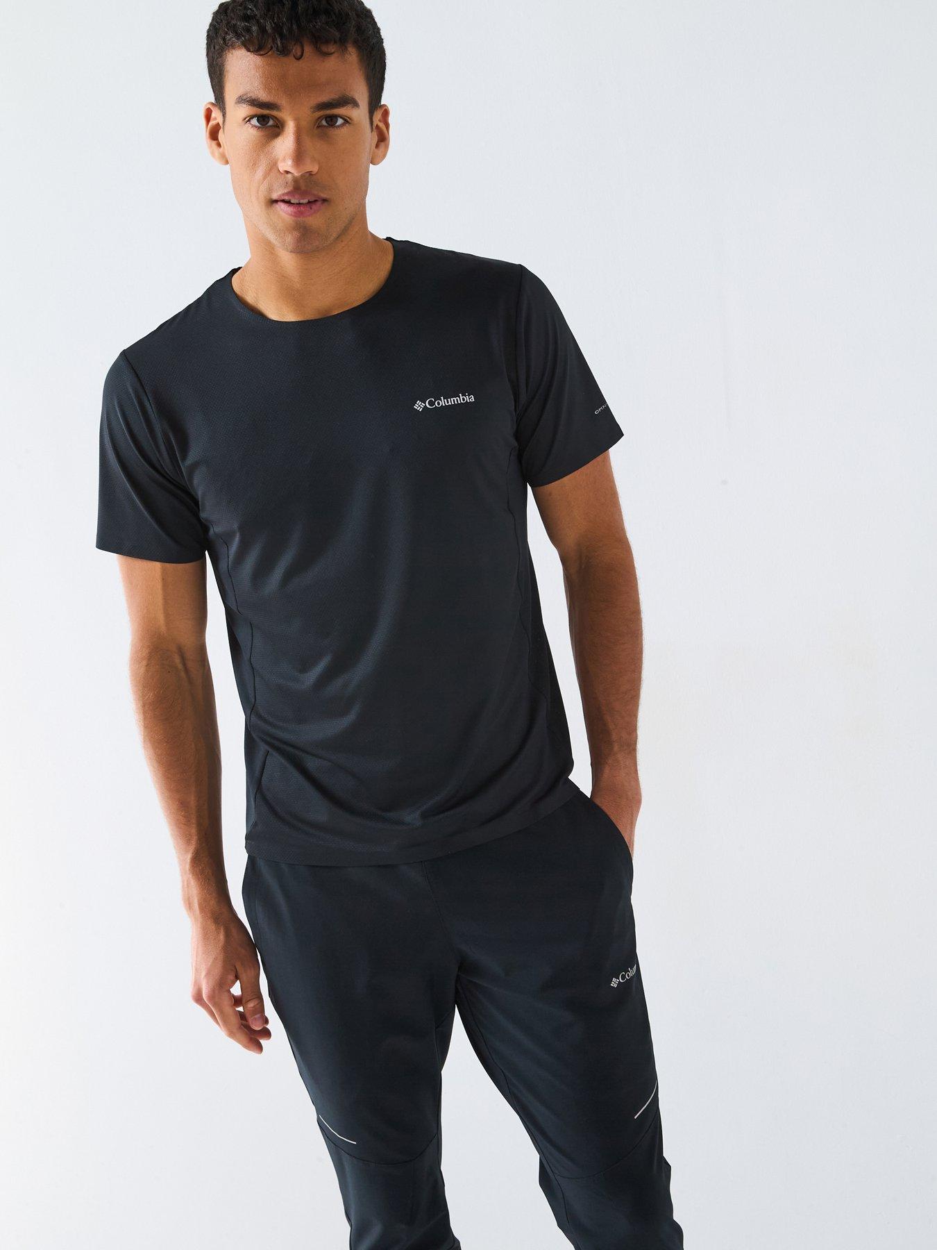 undefined Men's Three Pitch Short Sleeve Technical T-Shirt - Black
