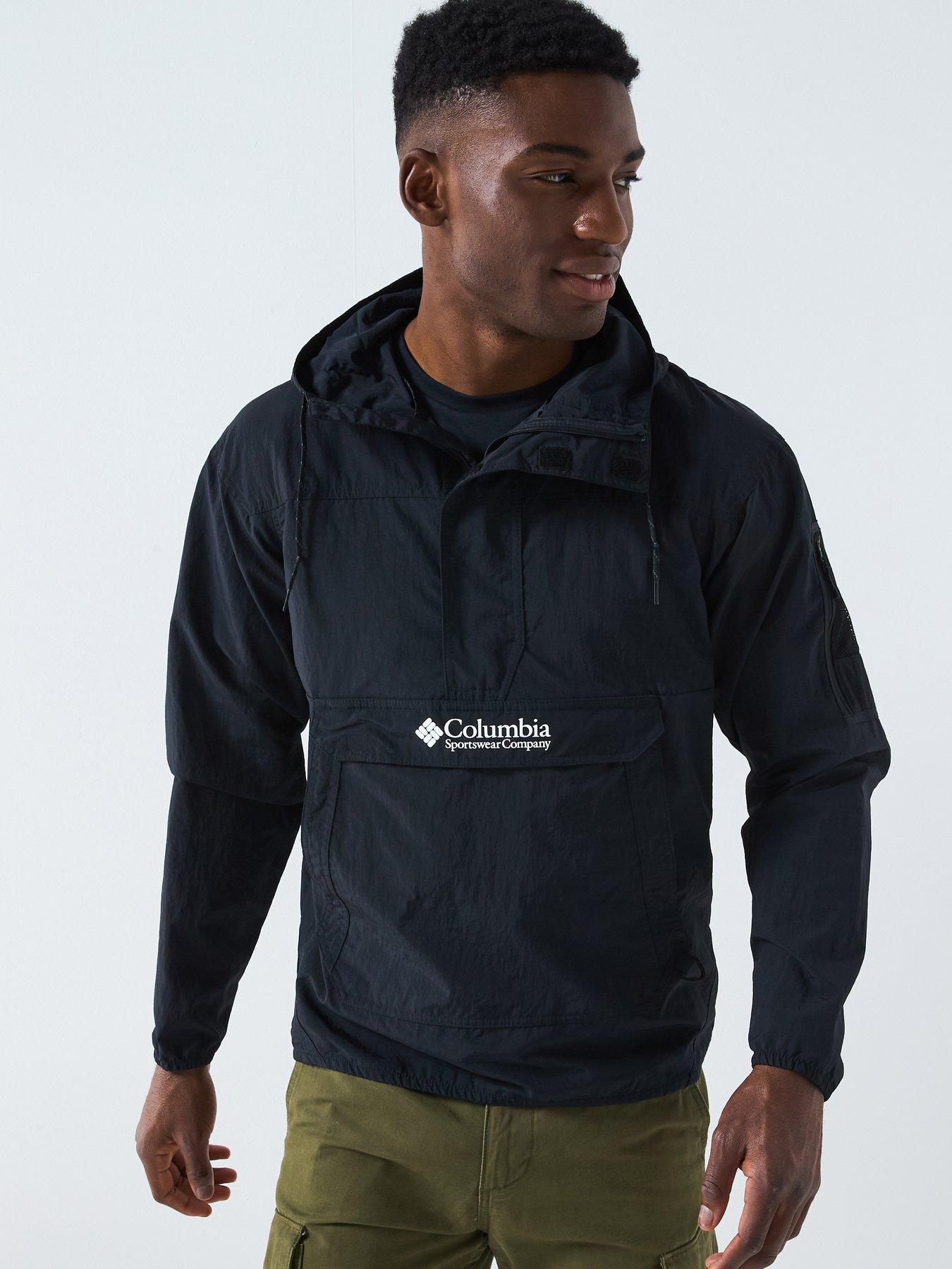Image 1 of 5 of Columbia Men's Challenger Windbreaker Anorak - Black