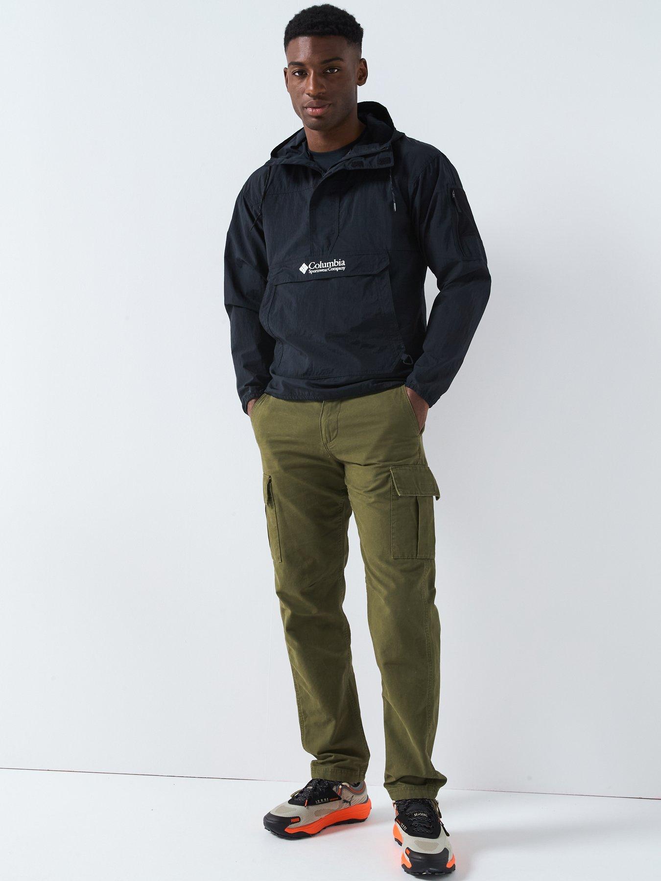 Image 3 of 5 of Columbia Men's Challenger Windbreaker Anorak - Black