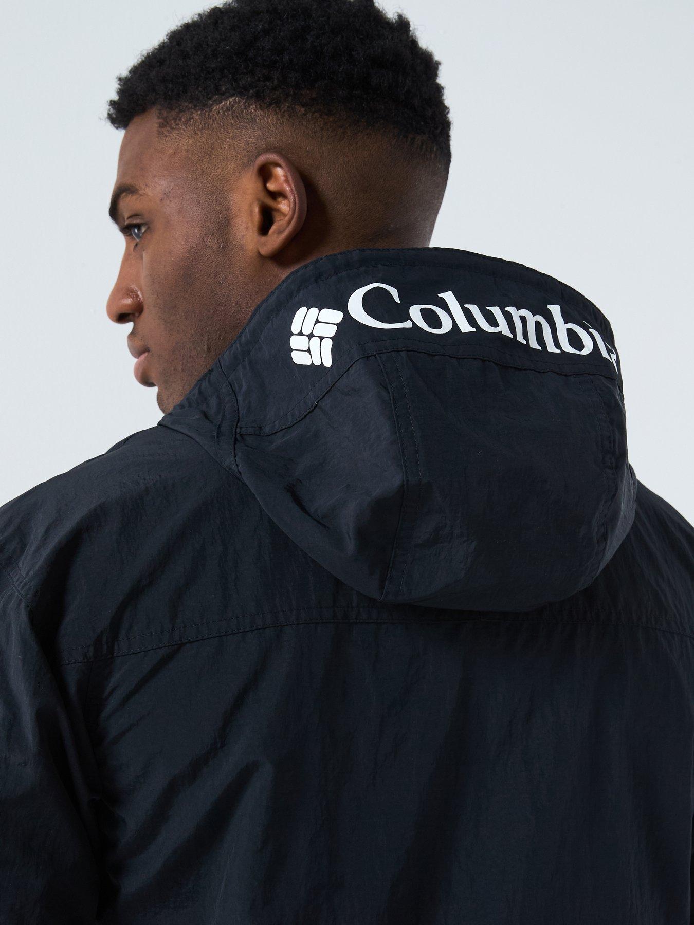 Image 4 of 5 of Columbia Men's Challenger Windbreaker Anorak - Black