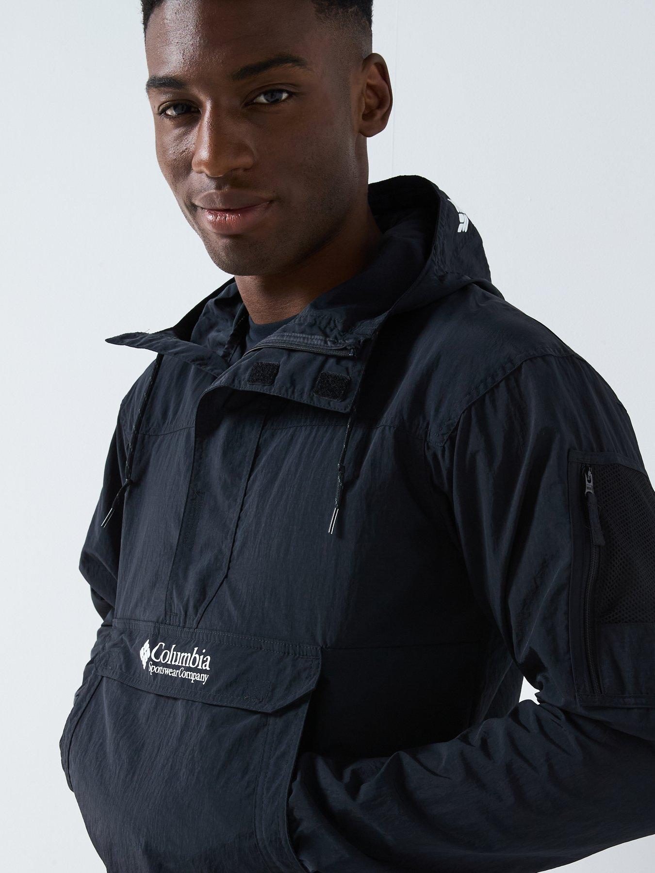Image 5 of 5 of Columbia Men's Challenger Windbreaker Anorak - Black