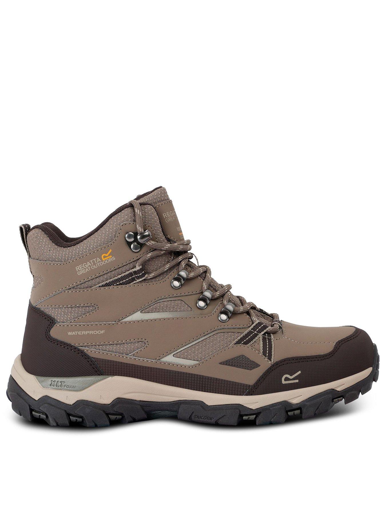Regatta Edgepoint Mid-Walking Size 7 Womens Ash/Granite Waterproof Non Safety Work Boots