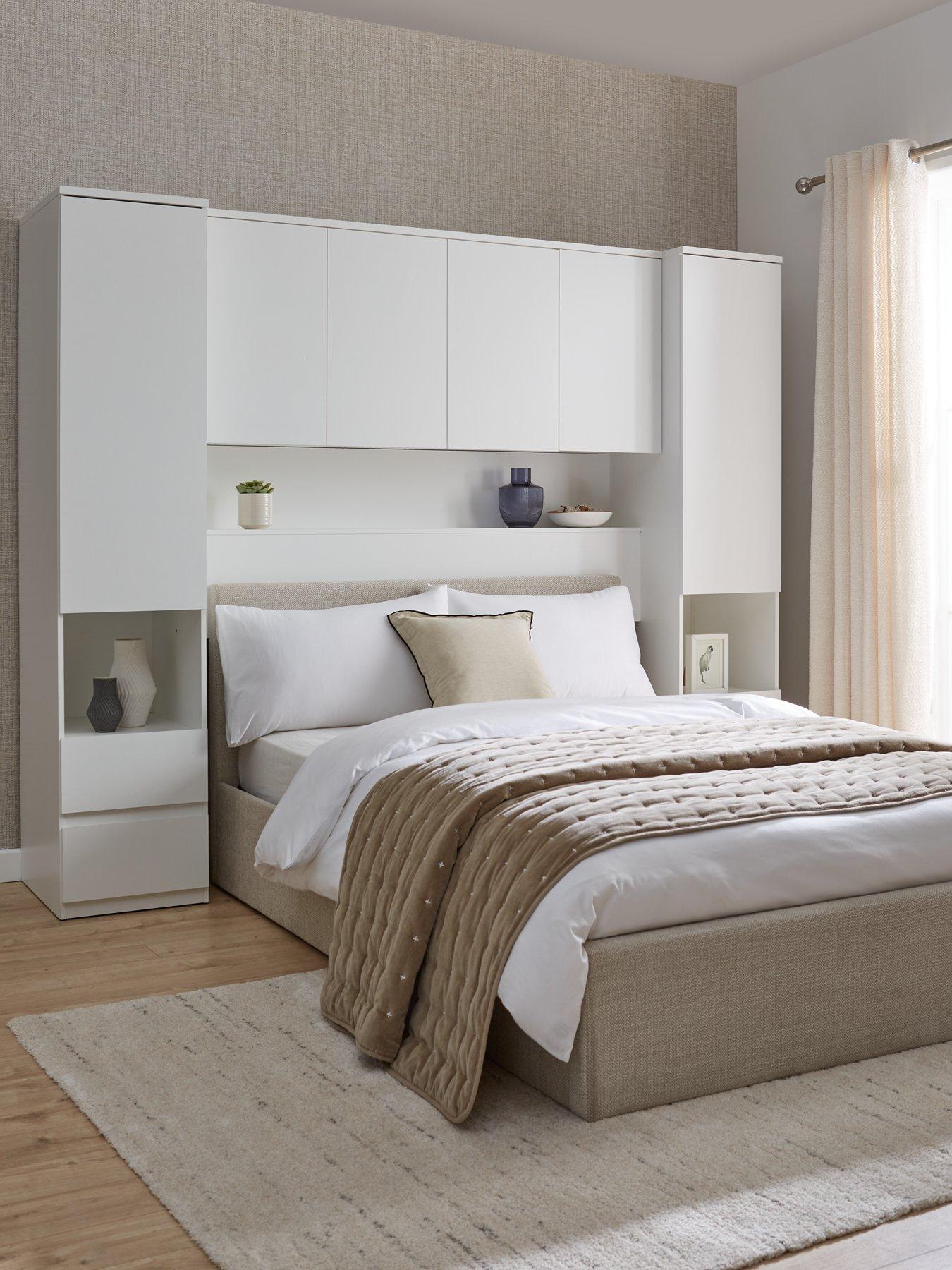 undefined Lisson Overbed Unit - White - FSC® Certified