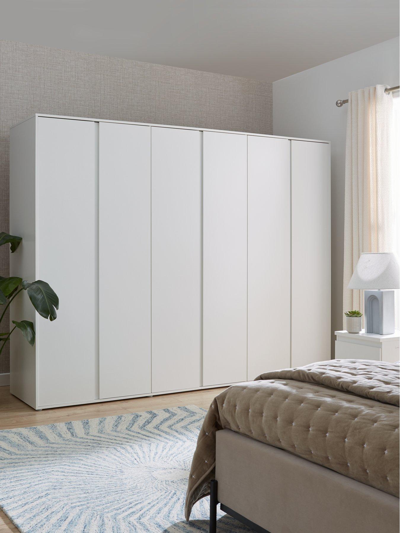 Product photograph of Very Home Lisson 6 Door Wardrobe Fsc Certified from very.co.uk