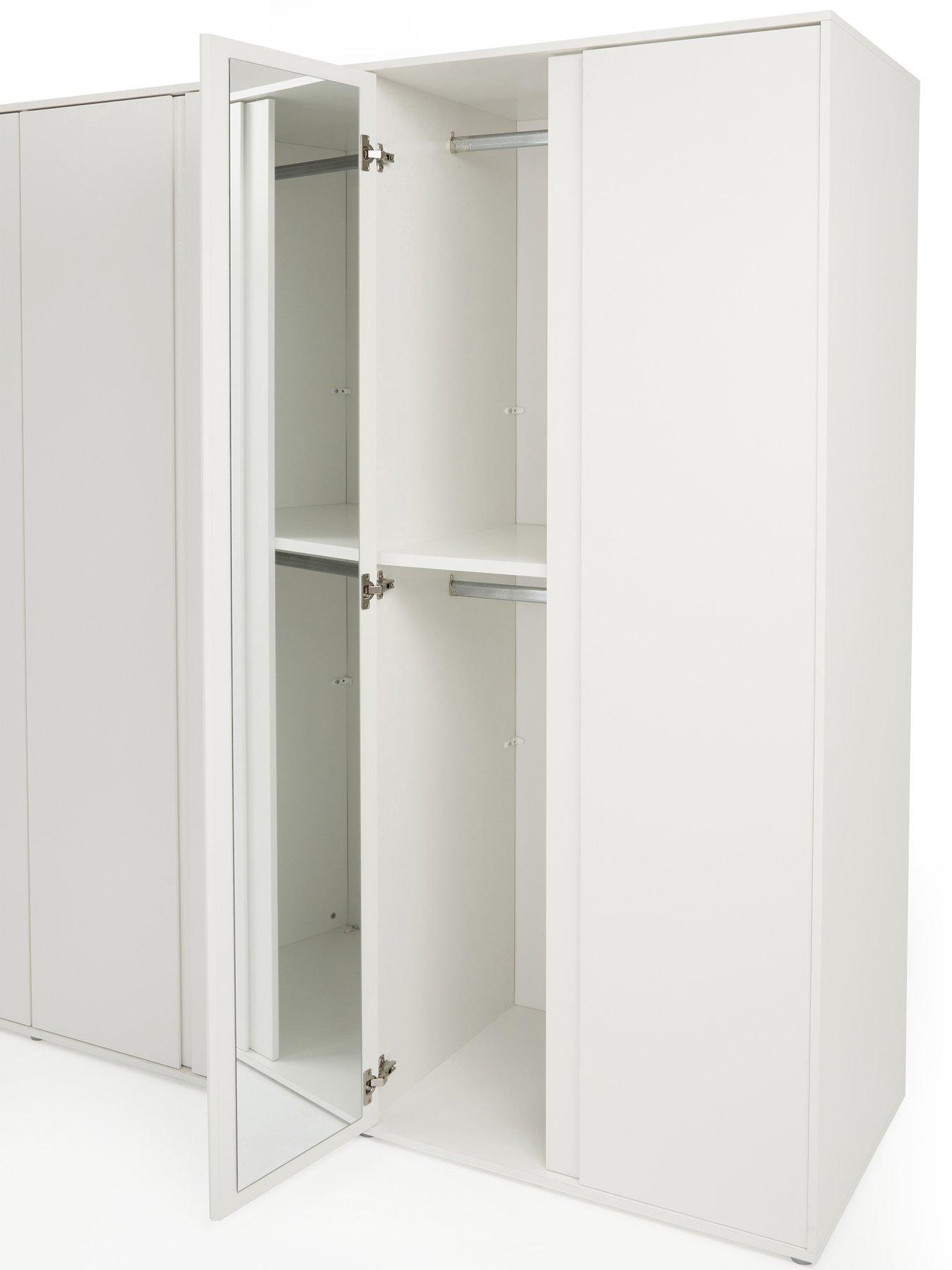 Image 5 of 6 of Very Home Lisson 6 Door Wardrobe - White&nbsp;-&nbsp;FSC&reg; Certified