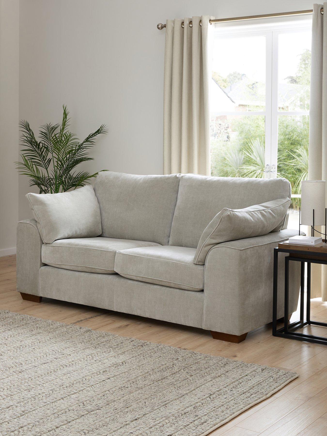 undefined Ascot 4 Seater Fabric Sofa