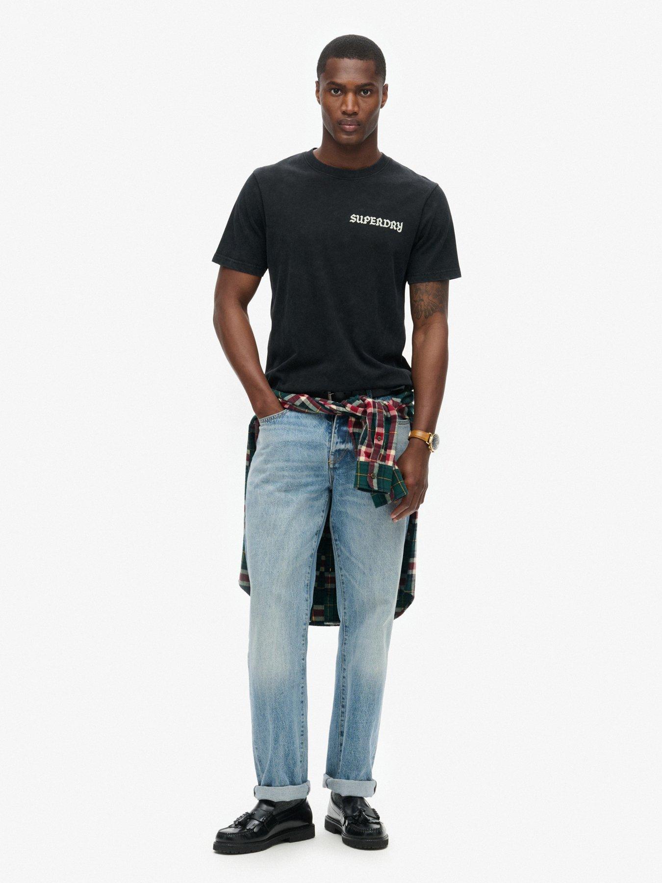 Image 3 of 5 of Superdry Tattoo Graphic T-shirt - Black