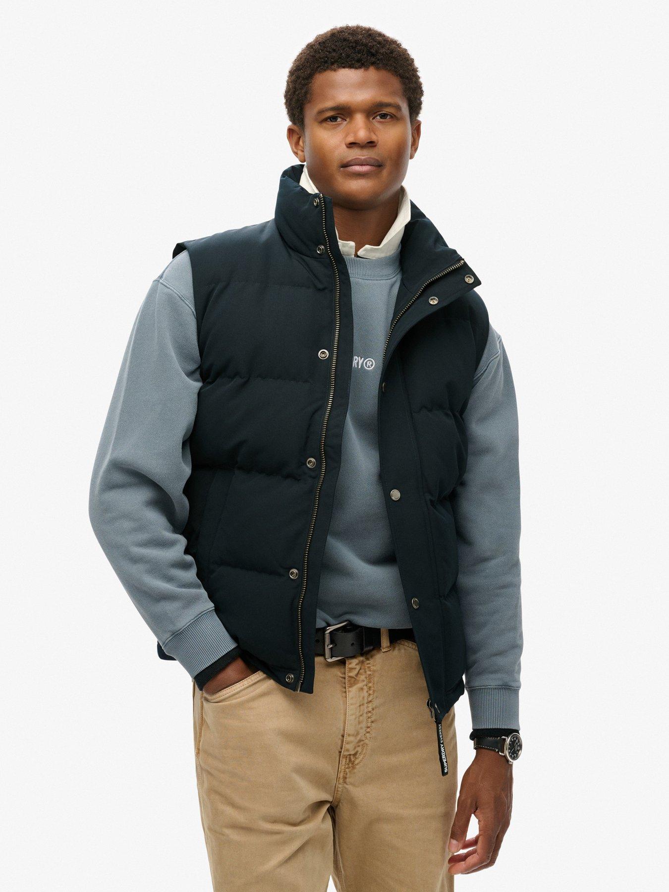 superdry non hooded everest gilet
