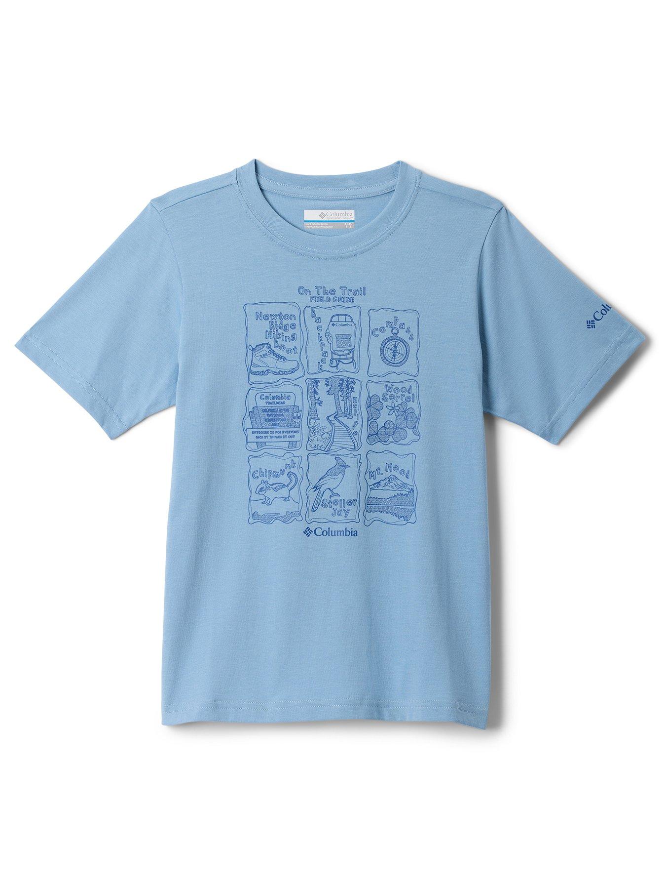 undefined Boys Valley Creek Short Sleeve Graphic T-Shirt - Blue