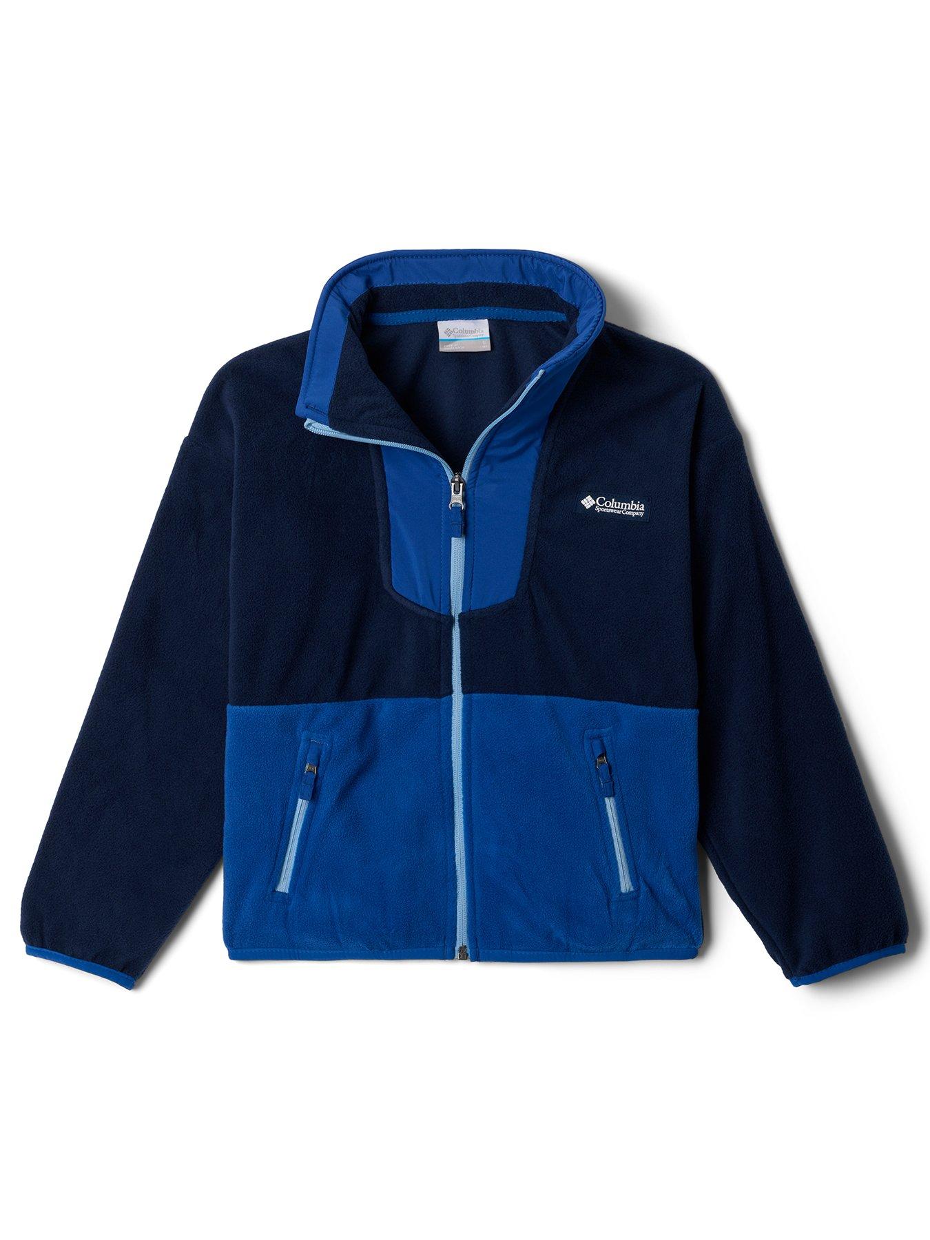 undefined Kids Unisex Sequoia Grove Full Zip Fleece - Navy