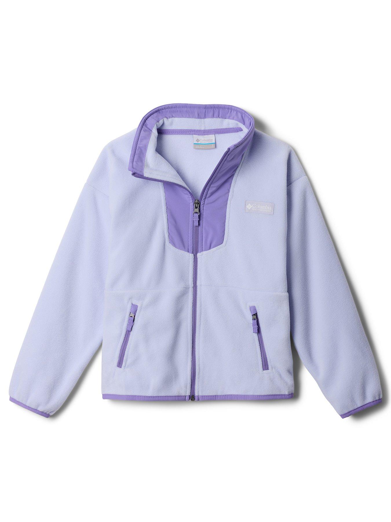undefined Kids Unisex Sequoia Grove Full Zip Fleece - Purple