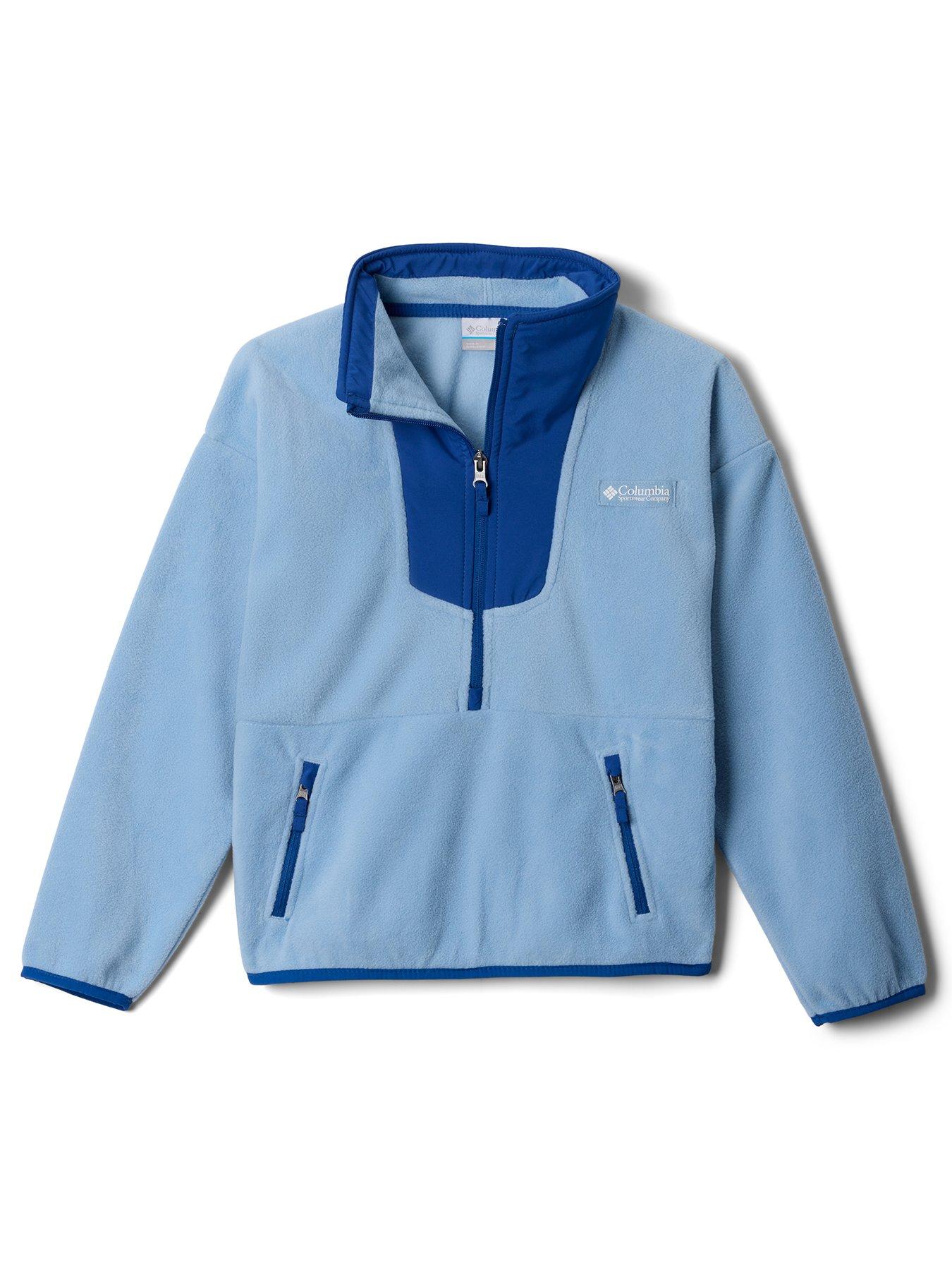 undefined Kids Unisex Sequoia Grove Half Zip Fleece - Blue
