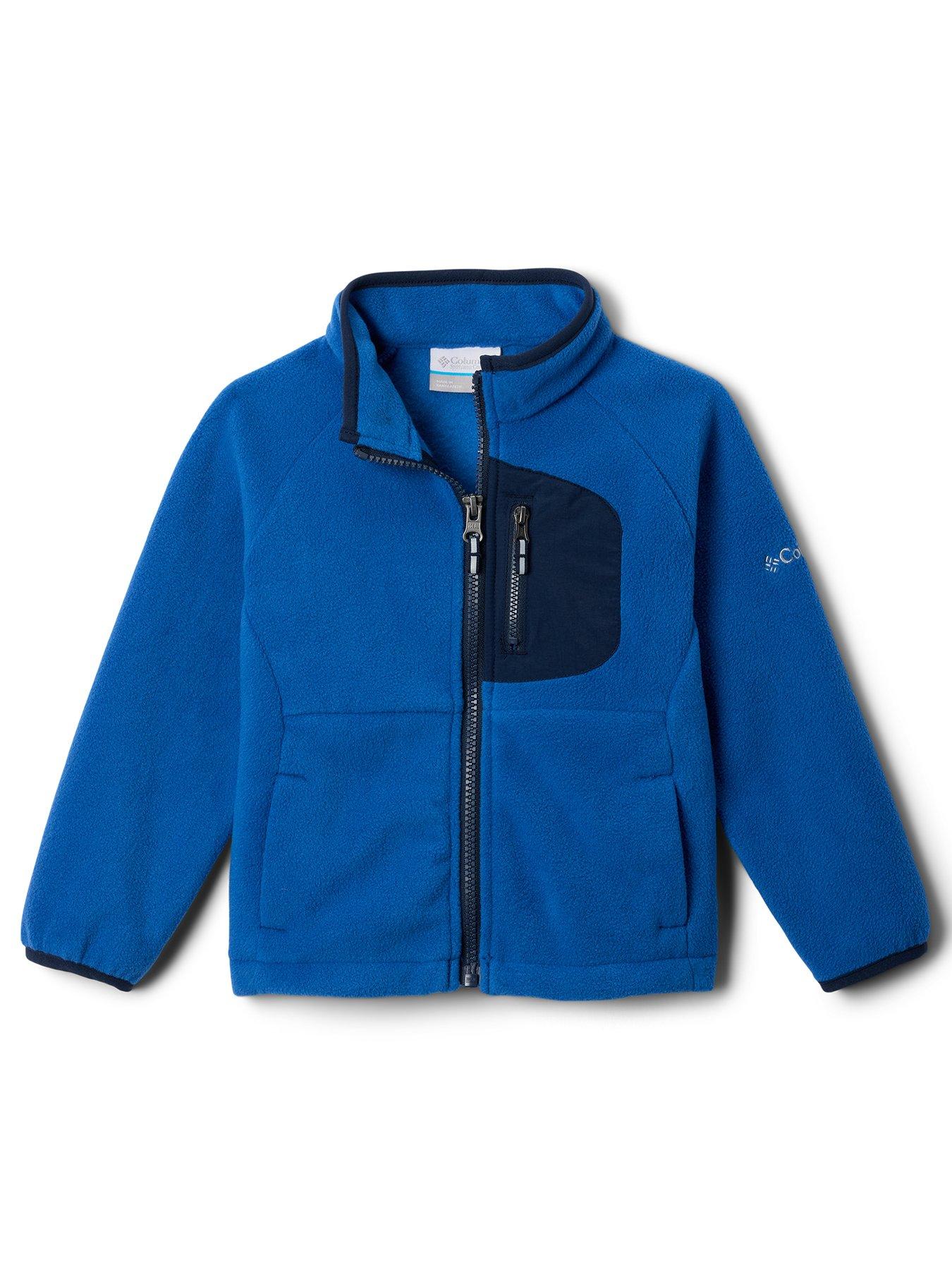 Image 1 of 3 of Columbia Kids Unisex Fast Trek Iv Fleece Full Zip - Blue