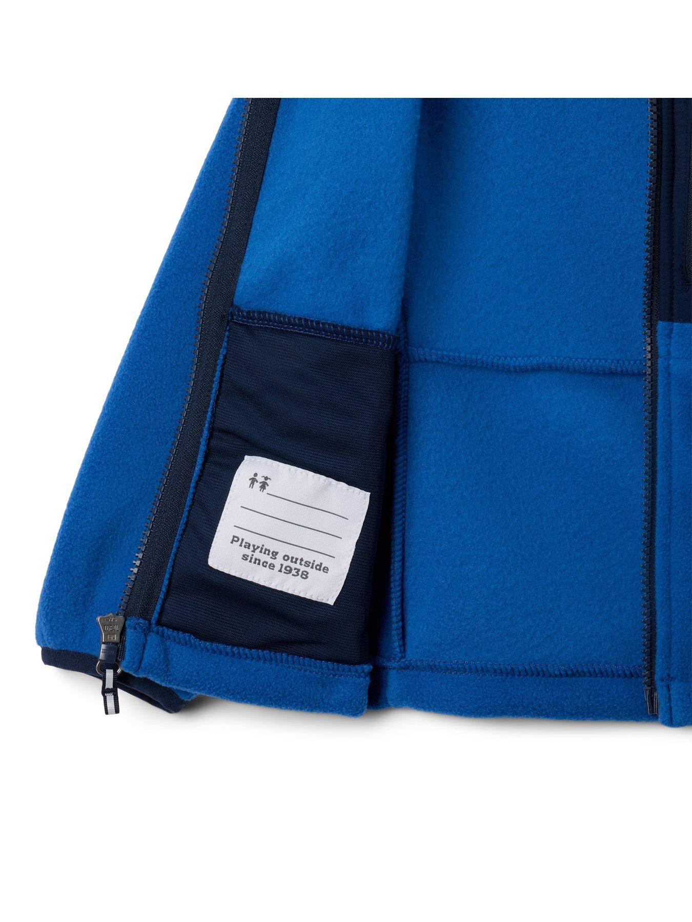 Image 3 of 3 of Columbia Kids Unisex Fast Trek Iv Fleece Full Zip - Blue