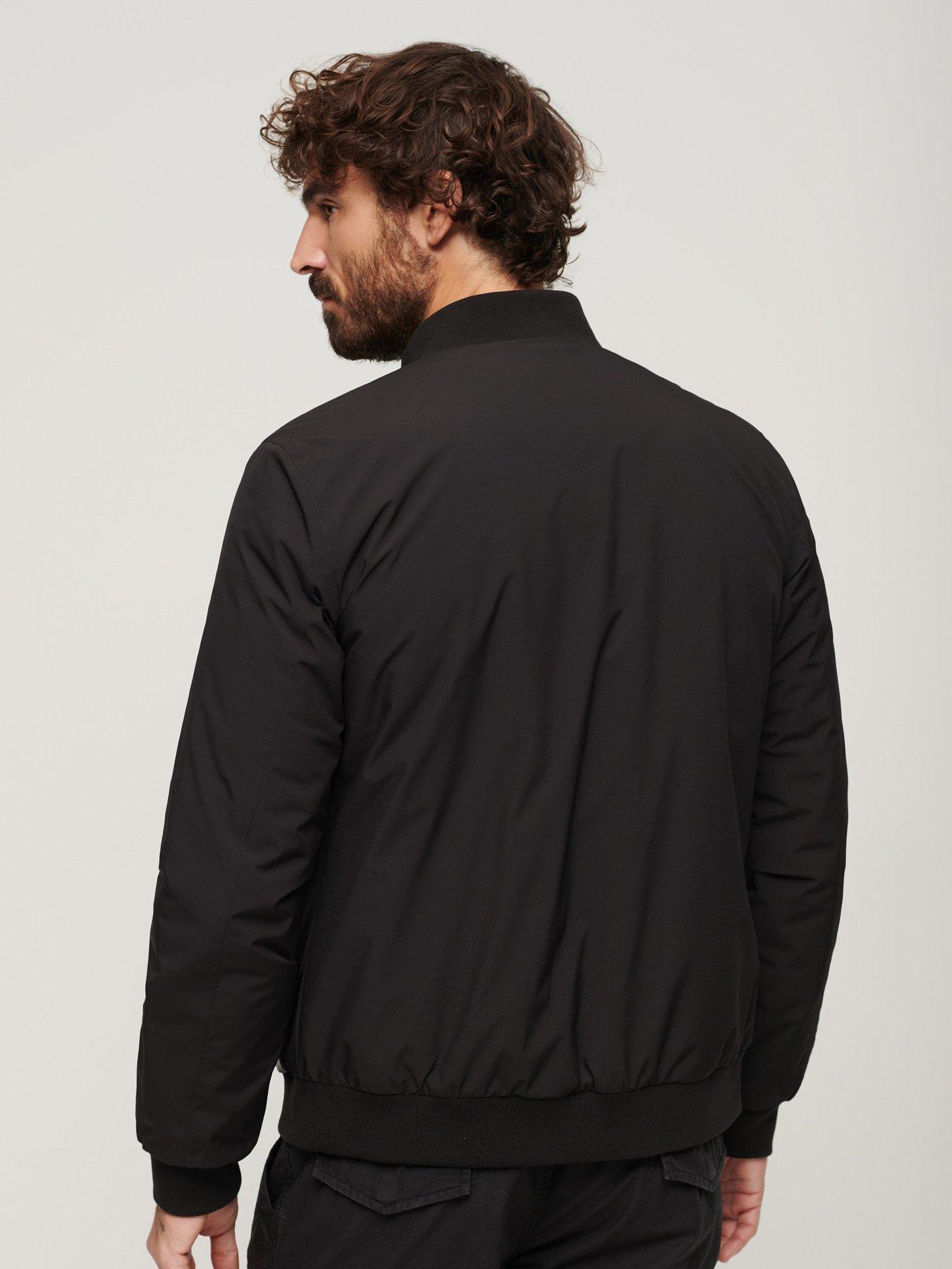 Image 2 of 5 of Superdry Code Harrington Jacket - Black