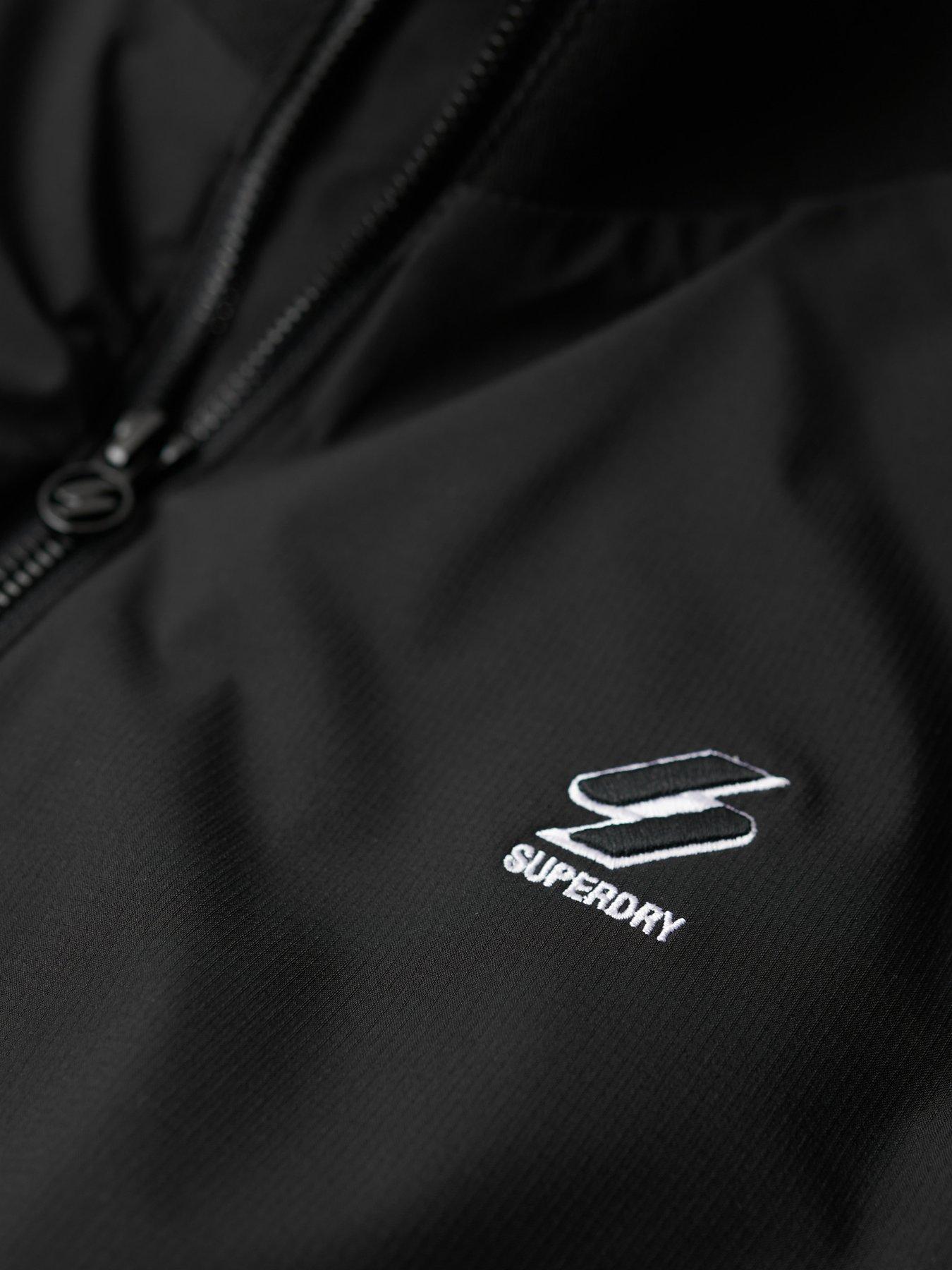 Image 4 of 5 of Superdry Code Harrington Jacket - Black