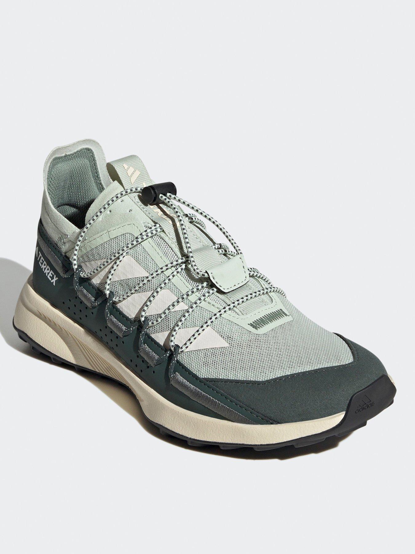 adidas Terrex Womens Voyager 21 Hiking Shoes Green/White Very