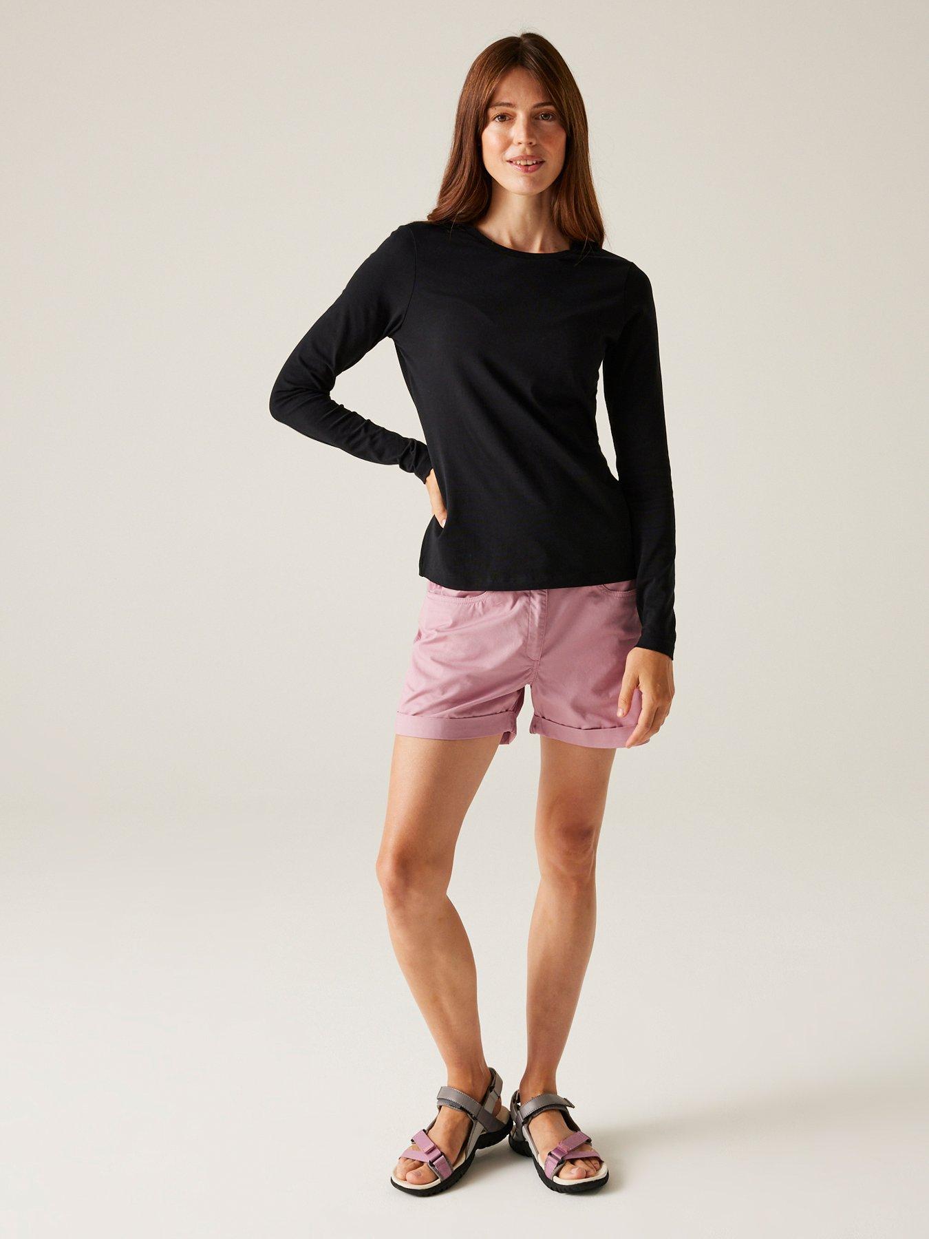 Image 3 of 6 of Regatta Womens Pemma Shorts- Pink