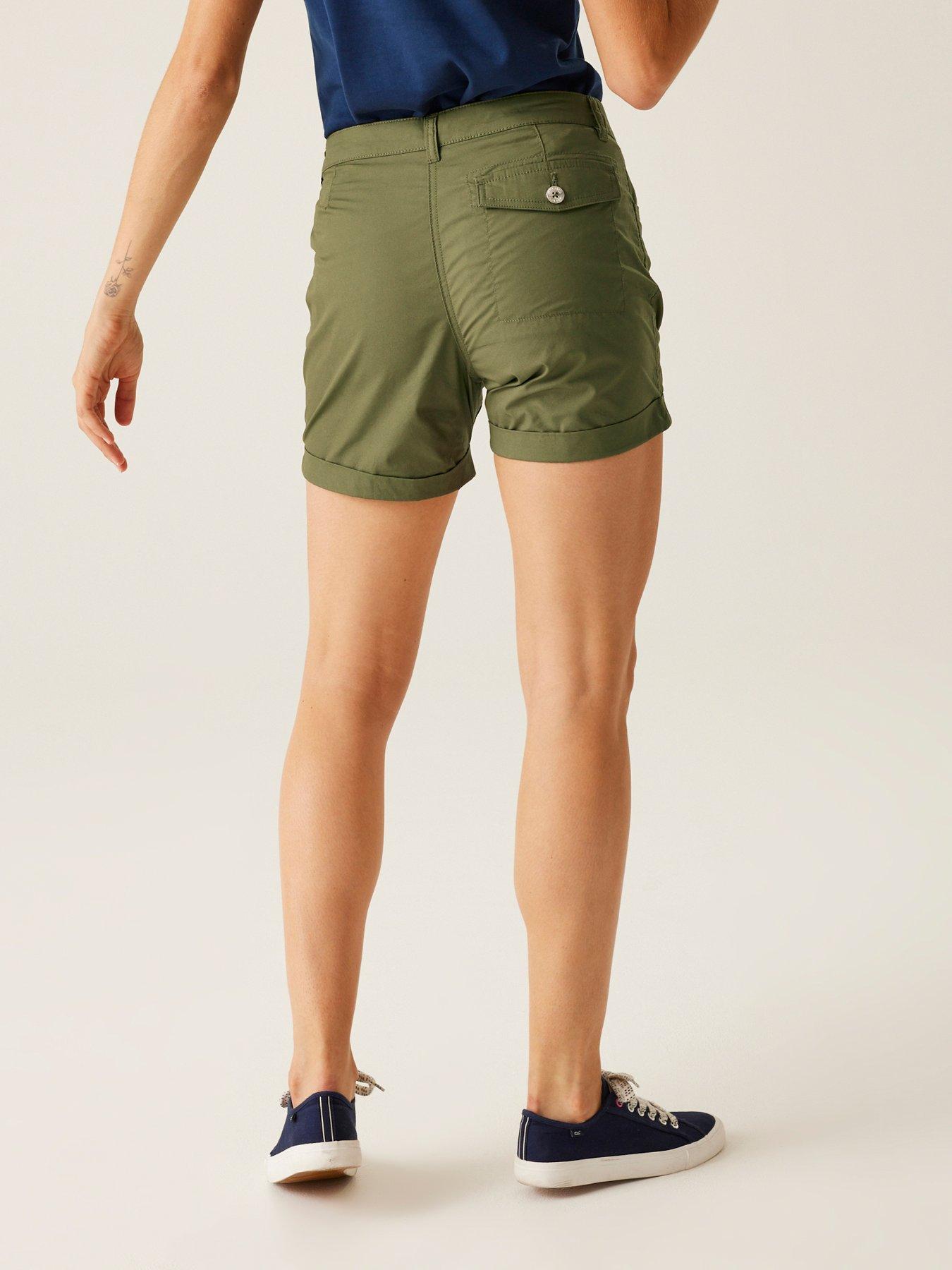 Image 2 of 6 of Regatta Womens Pemma Shorts- Green