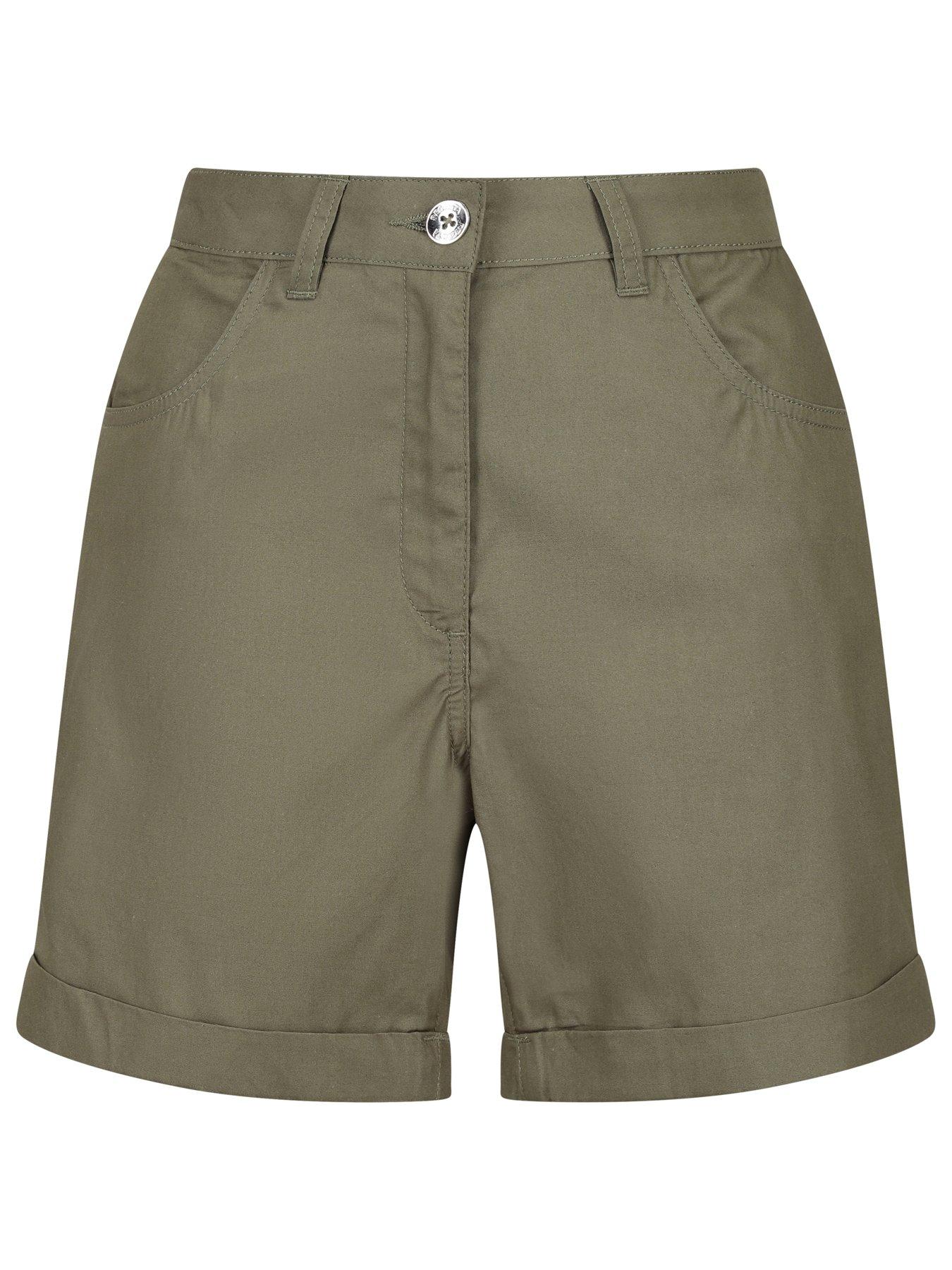 Image 5 of 6 of Regatta Womens Pemma Shorts- Green