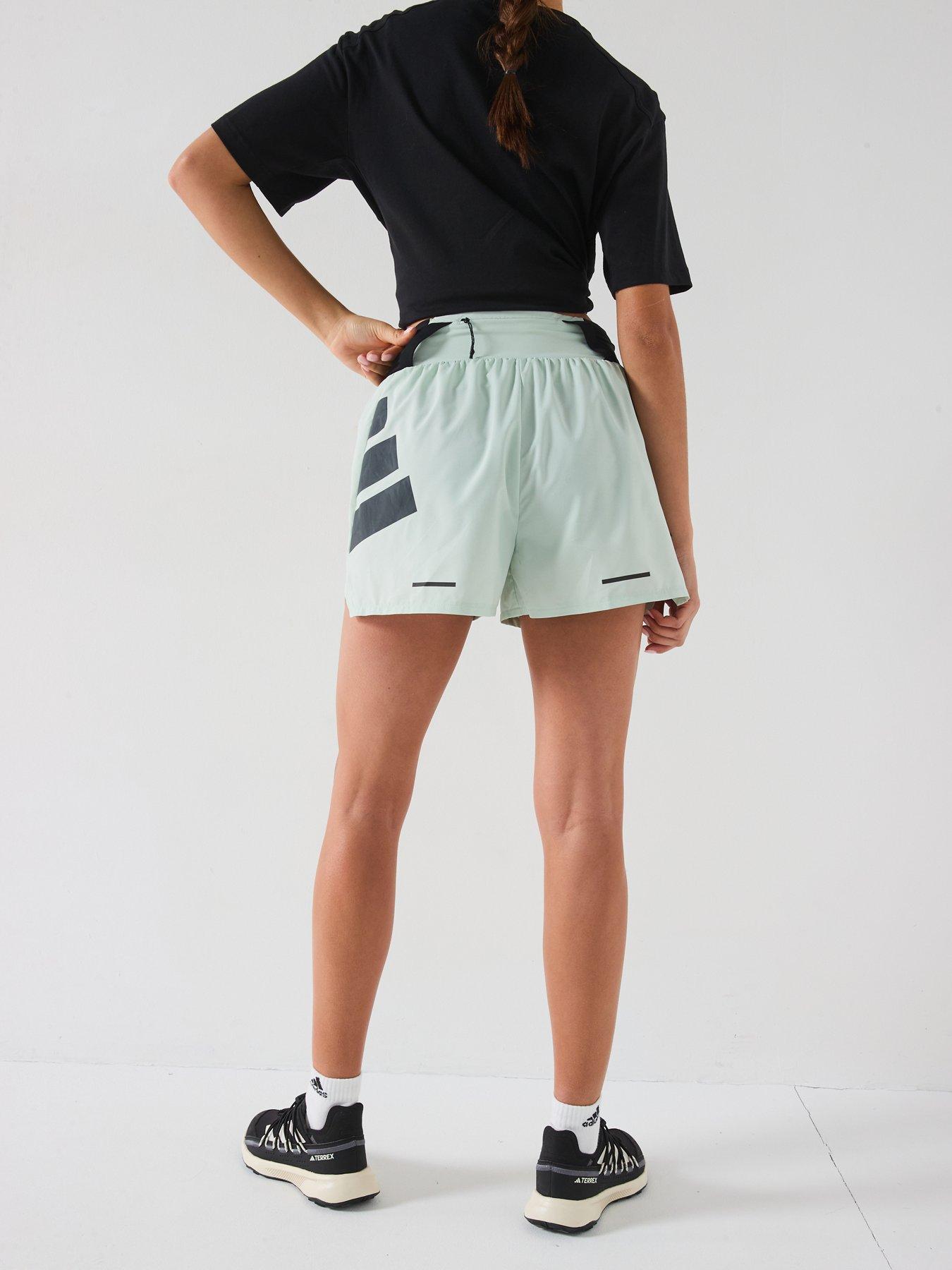 Image 2 of 6 of adidas Terrex Women's XPR Shorts 5 Inch Shorts - Linen Green