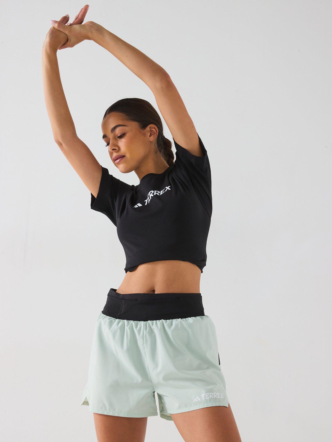 Image 3 of 6 of adidas Terrex Women's XPR Shorts 5 Inch Shorts - Linen Green