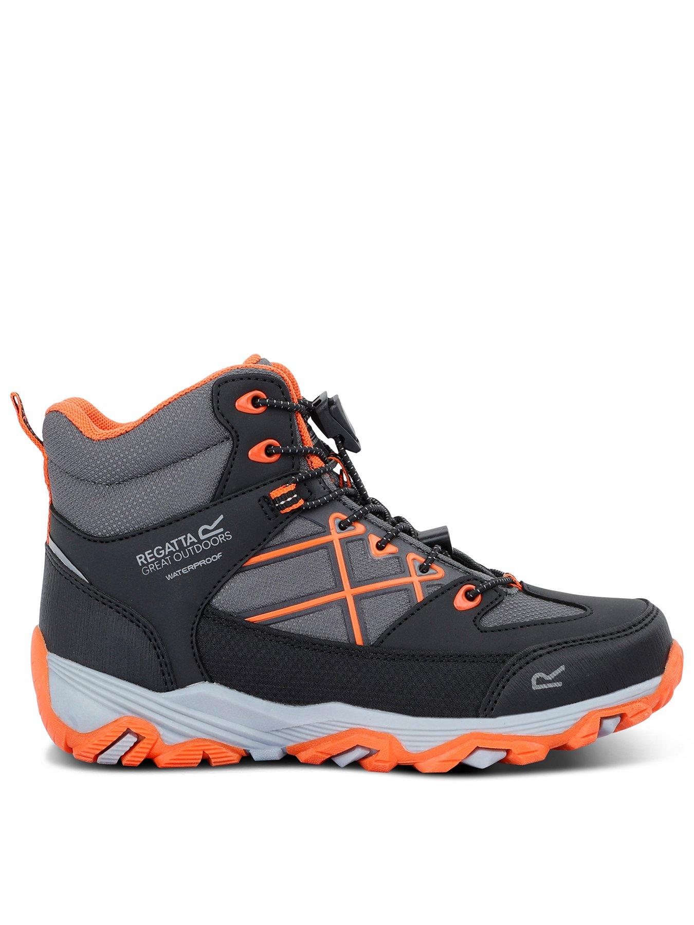 Regatta Kids Samaris Junior Waterproof Walking Boot -black