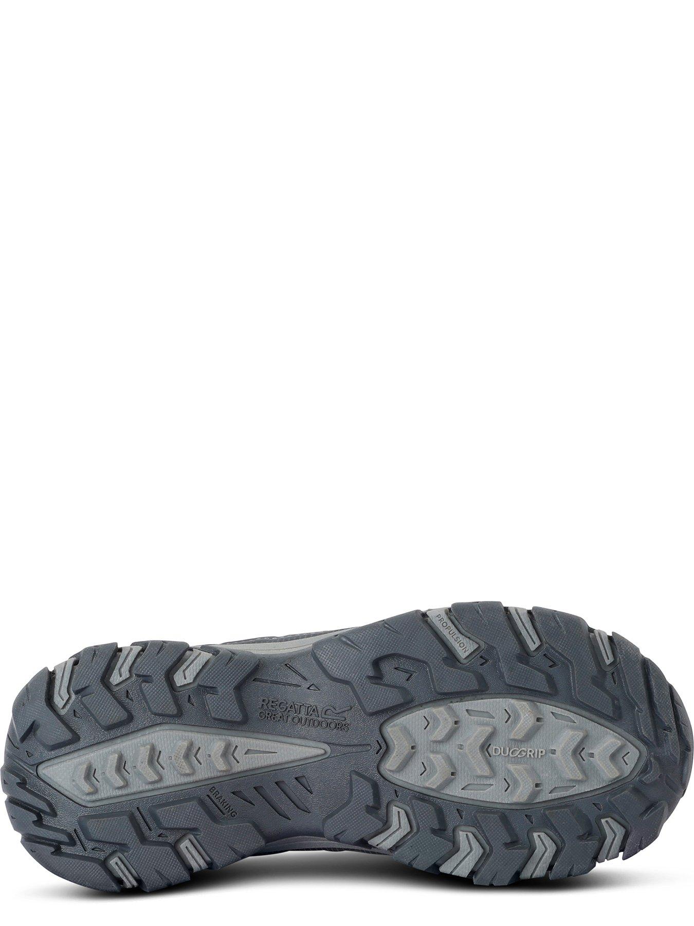 Image 5 of 7 of Regatta Kids Holcombe Junior Waterproof Walking Boot -grey