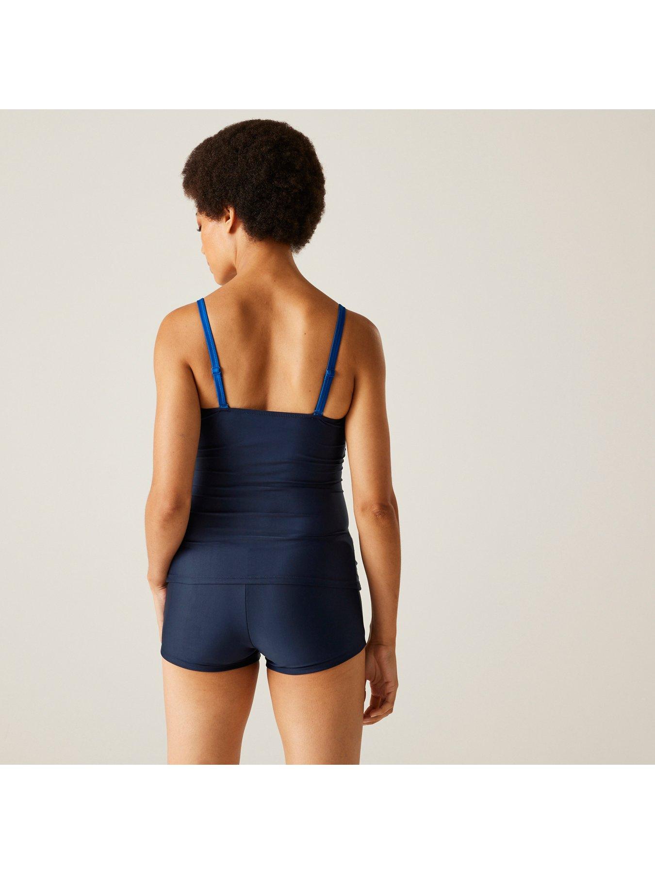Image 2 of 7 of Regatta Womens Aceana Iii Swimming Tankini-navy