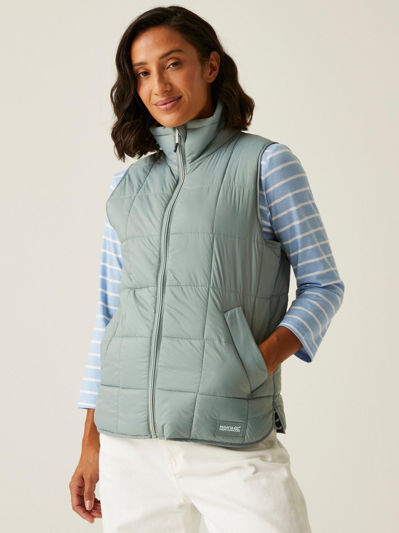 Image 1 of 6 of Regatta Womens Courcelle II Baffled Gilet - Green