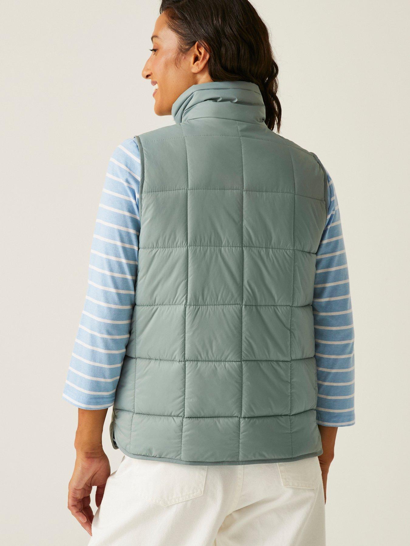 Image 2 of 6 of Regatta Womens Courcelle II Baffled Gilet - Green