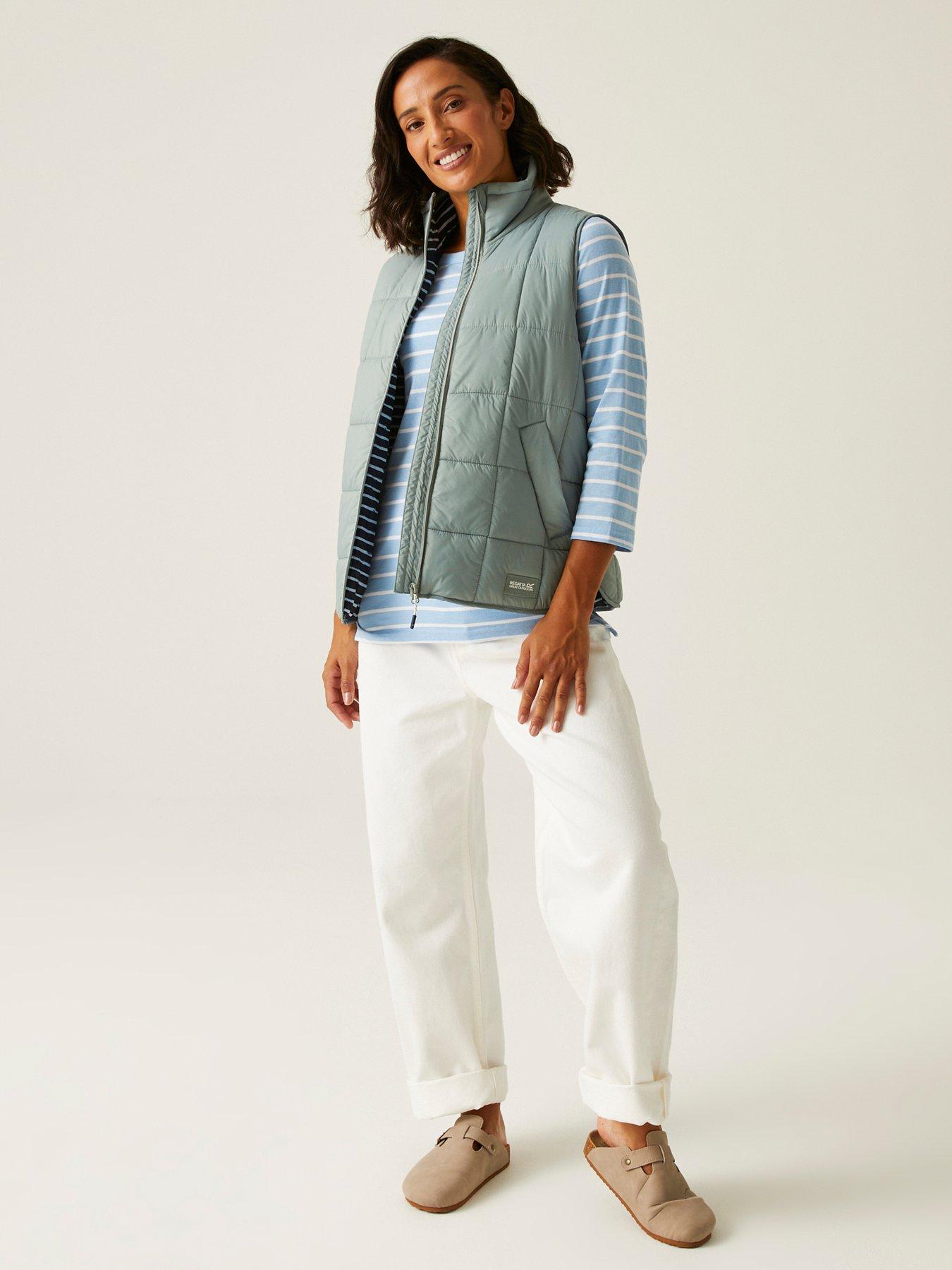 Image 3 of 6 of Regatta Womens Courcelle II Baffled Gilet - Green