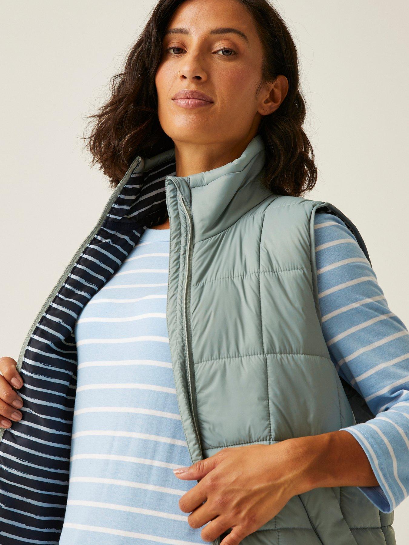 Image 5 of 6 of Regatta Womens Courcelle II Baffled Gilet - Green
