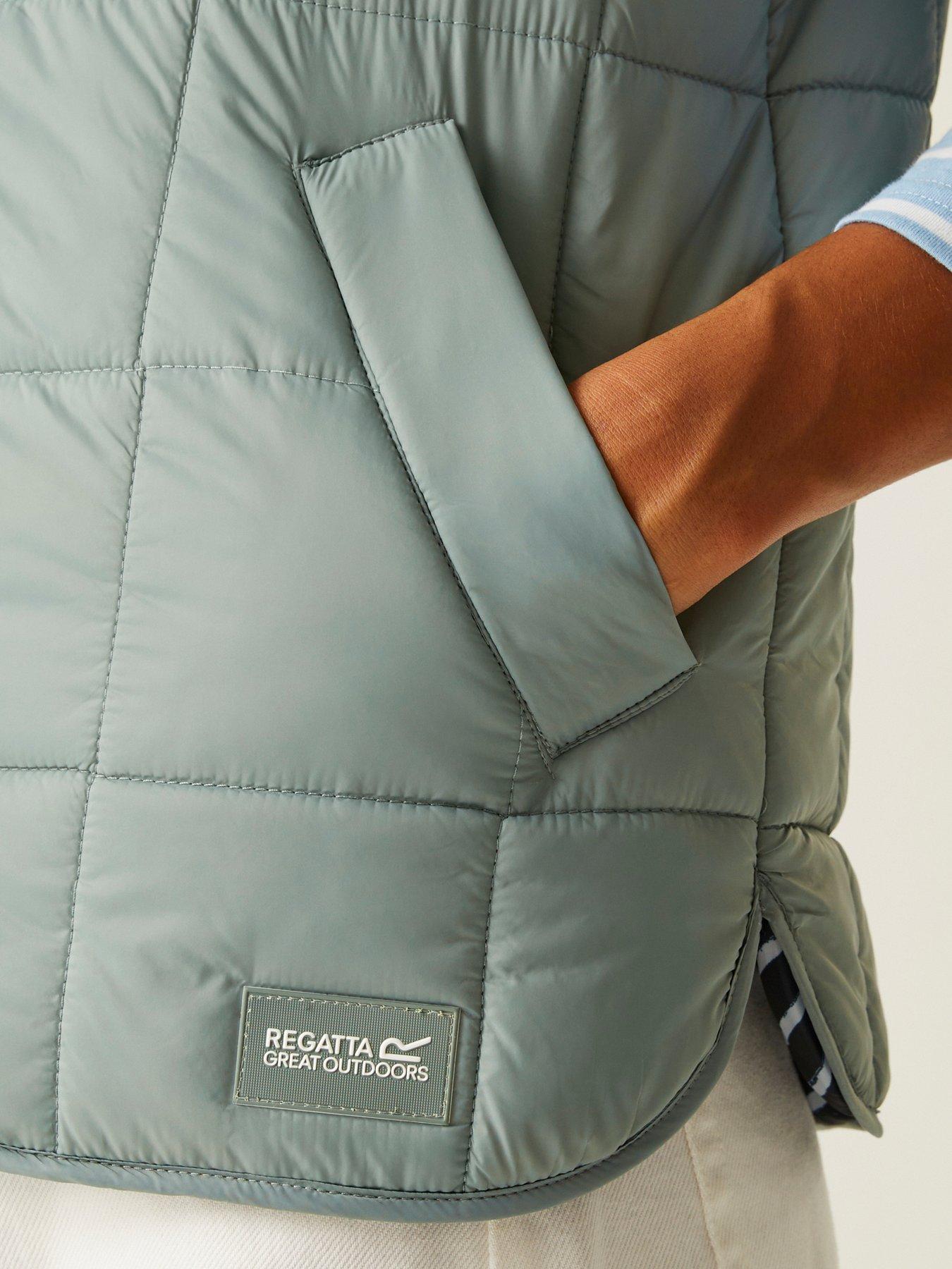 Image 6 of 6 of Regatta Womens Courcelle II Baffled Gilet - Green