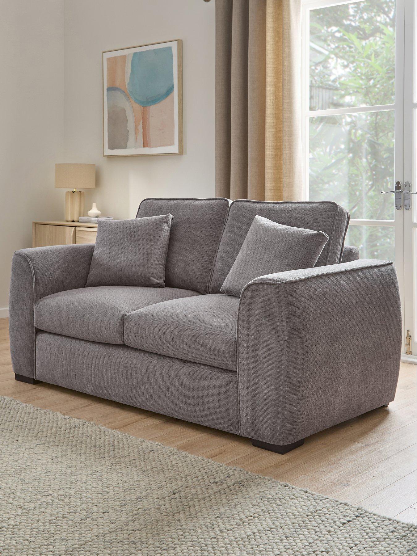undefined Seoul 2 Seater Standard Back Fabric Sofa - FSC® Certified