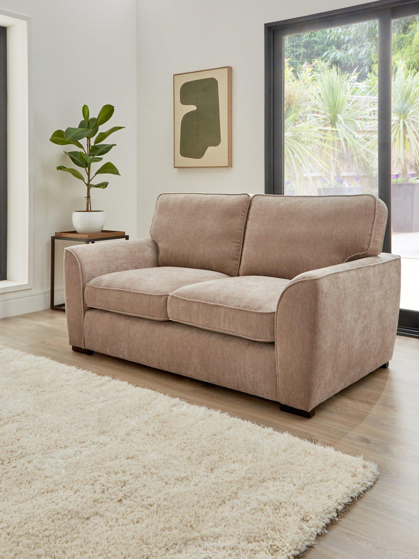 Very Home Harlow 2 Seater Standard Back Fabric Sofa - FSC® Certified