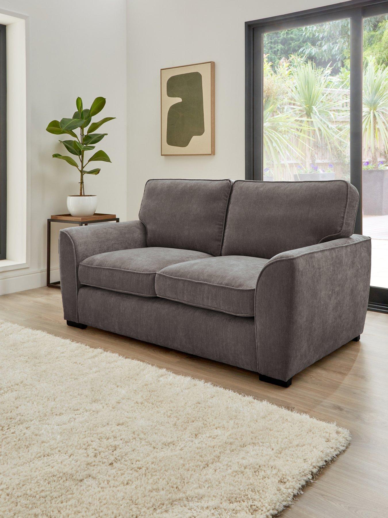 undefined Harlow 2 Seater Standard Back Fabric Sofa - FSC® Certified