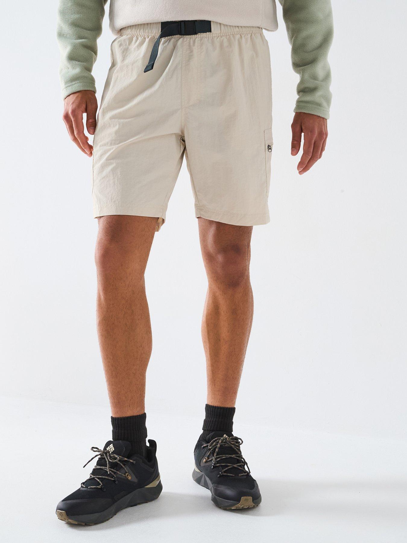 Pantalon short - COLUMBIA - Silver Ridge - Beige - Polyester - Coupe Cargo Beige - Prêt-à-Porter