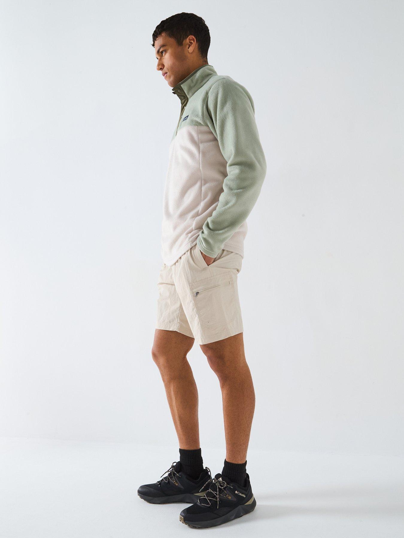 Short Columbia Homme - Taille 40 - Beige - Cargo Chino - Plat Devant - état Parfait